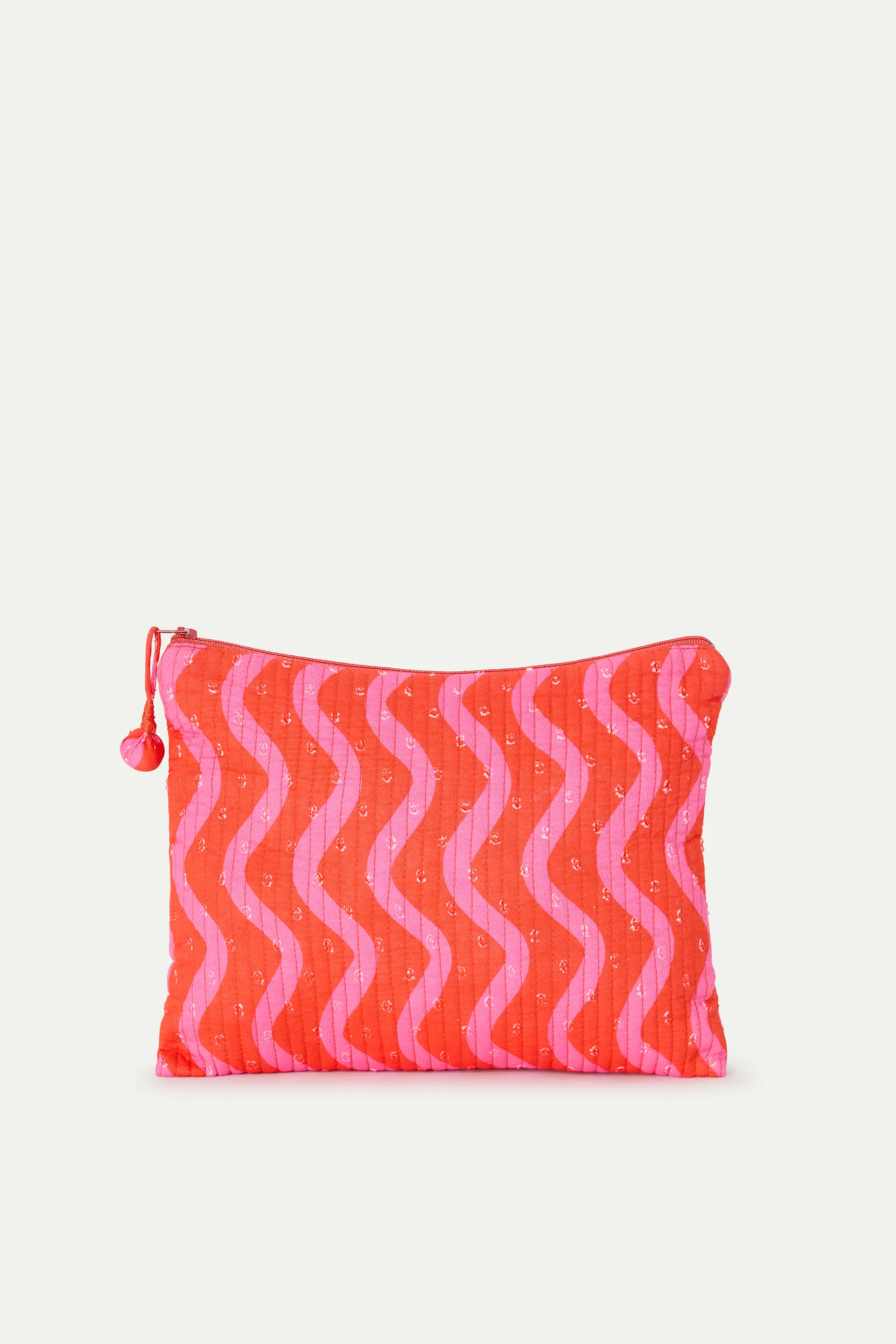 Bolso con estampado Wave Red & Pink - Image 2