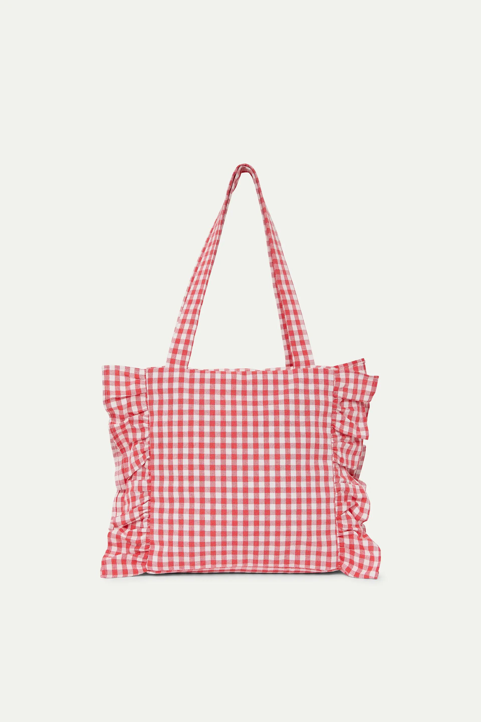 Bolso de cuadros vichy rojo - Image 2