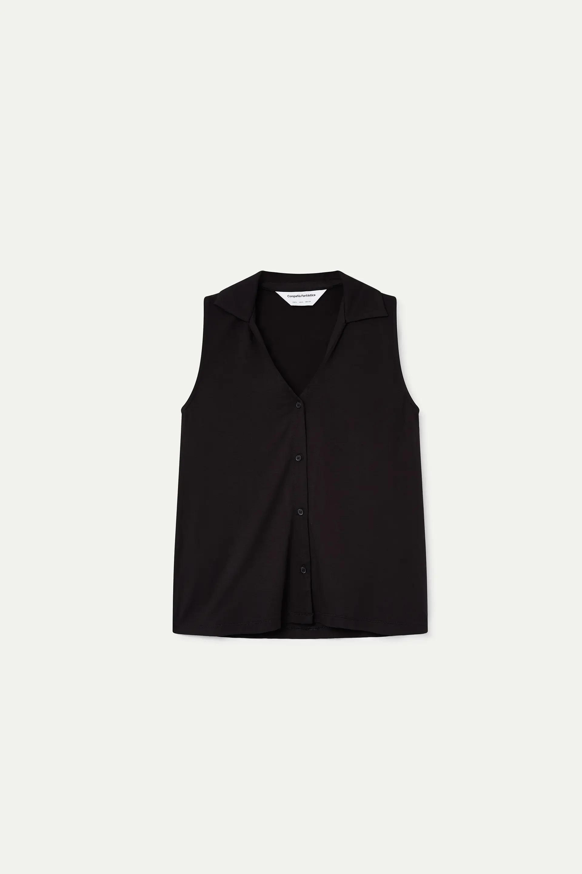 Camisa básica negro - Image 2