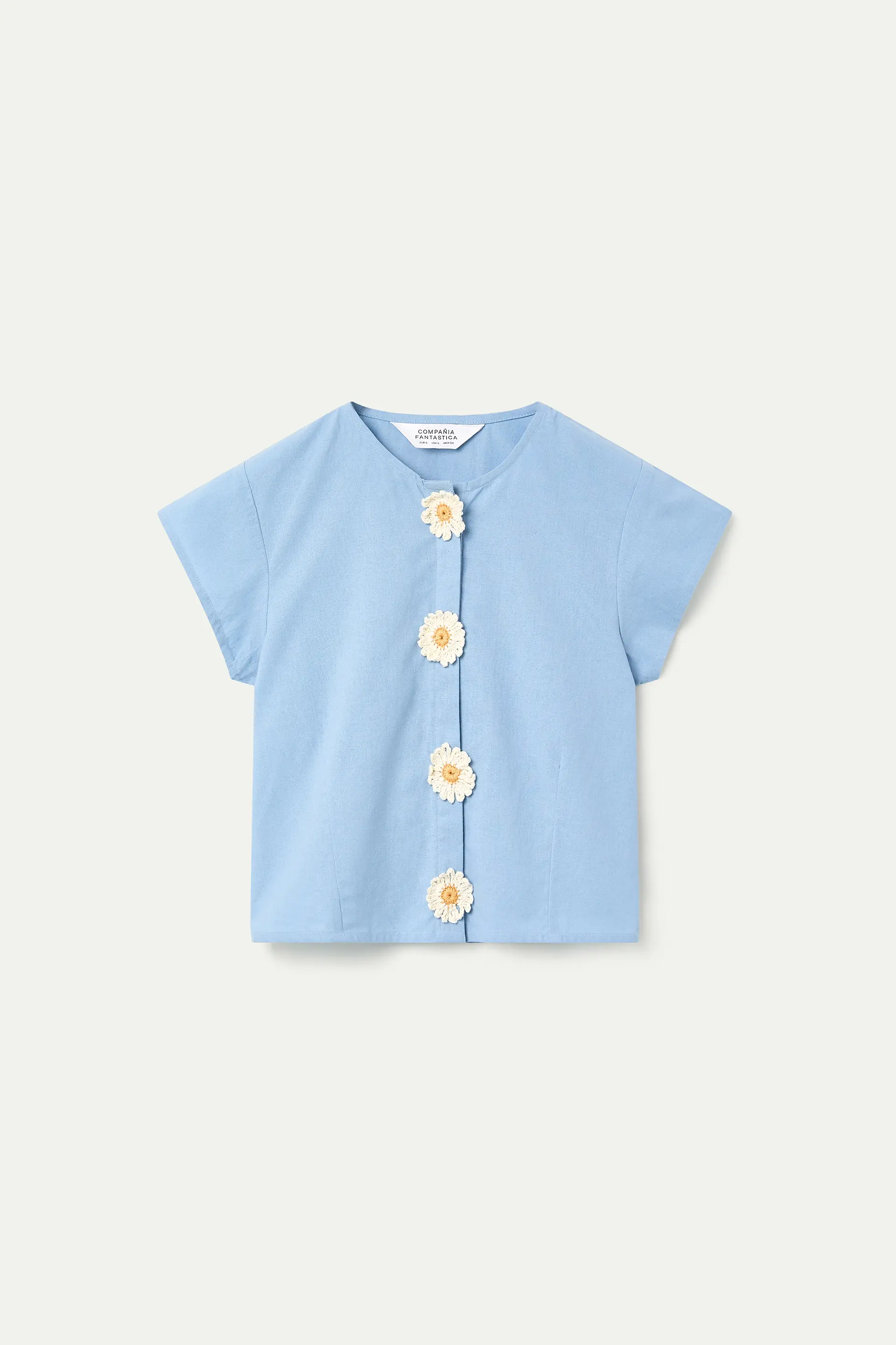 Camisa con detalles de margaritas - Image 2