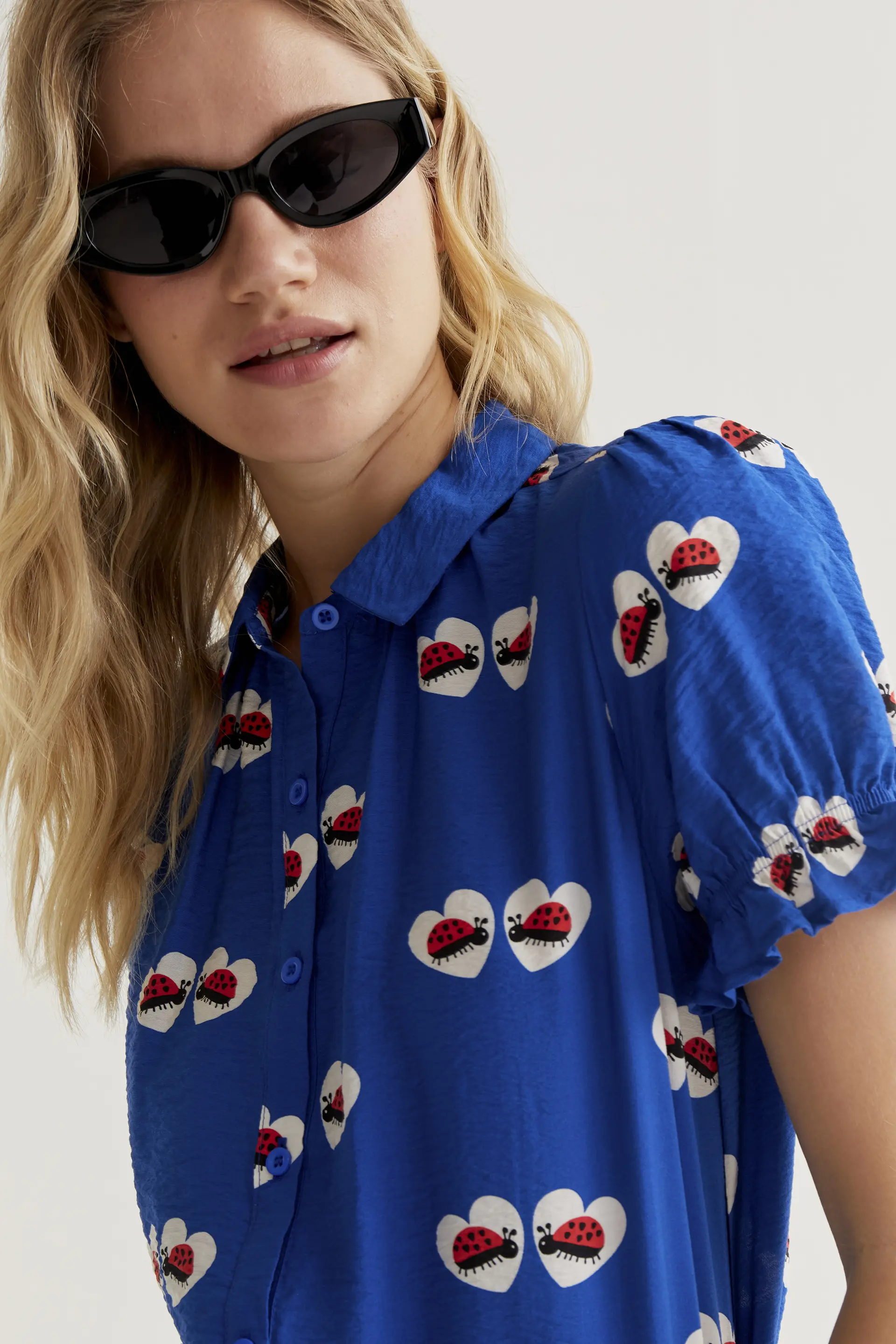 Camisa con estampado Coccinella - Image 4