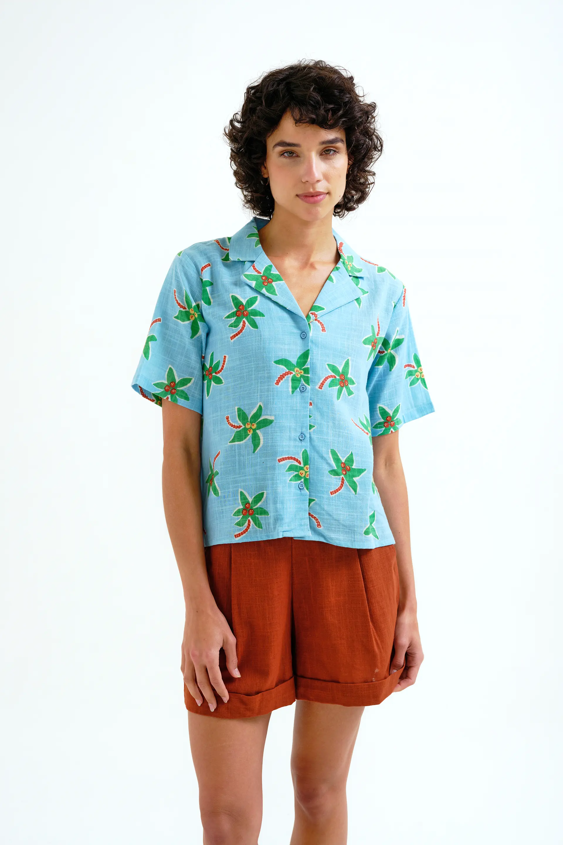 Camisa con estampado Cocotero Small