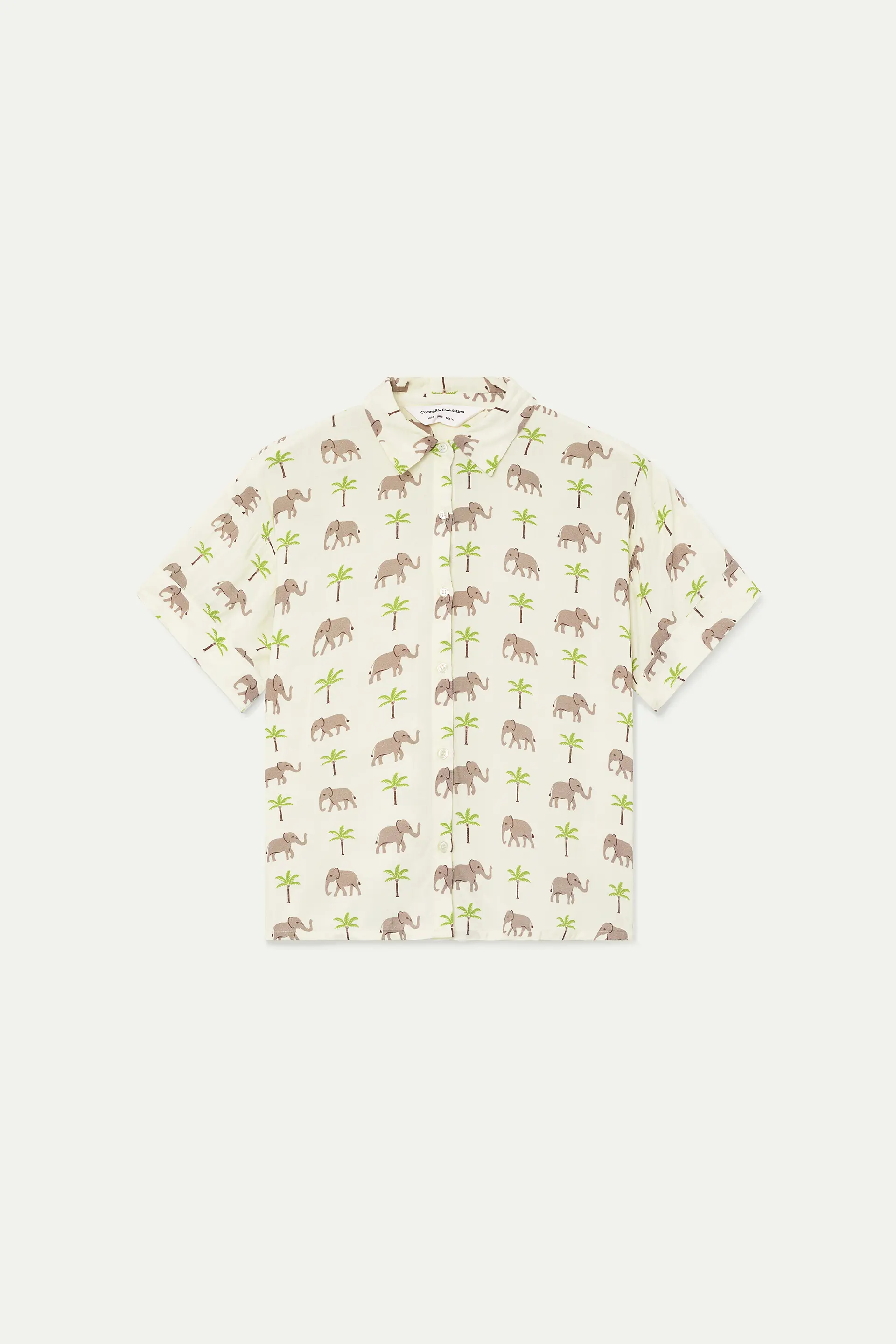 Camisa con estampado Elefante LENZING™ ECOVERO™ - Image 2