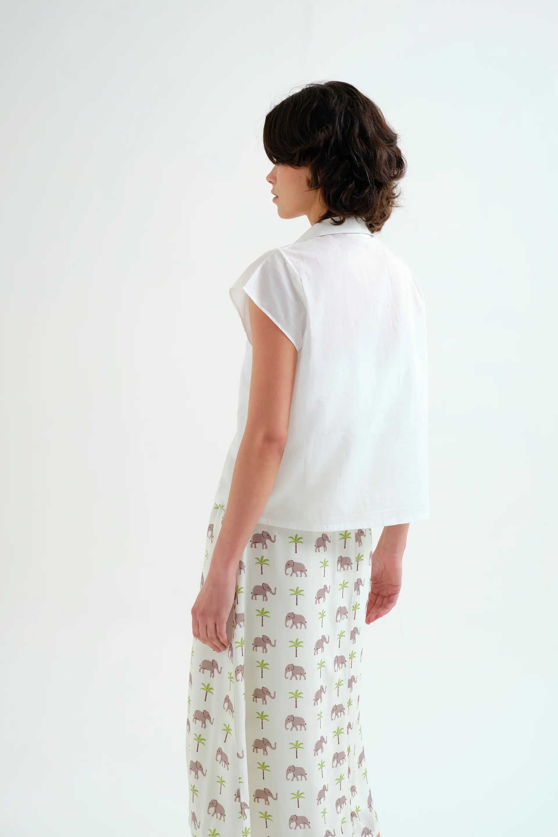 Camisa con estampado Elefante y Palmera - Image 3