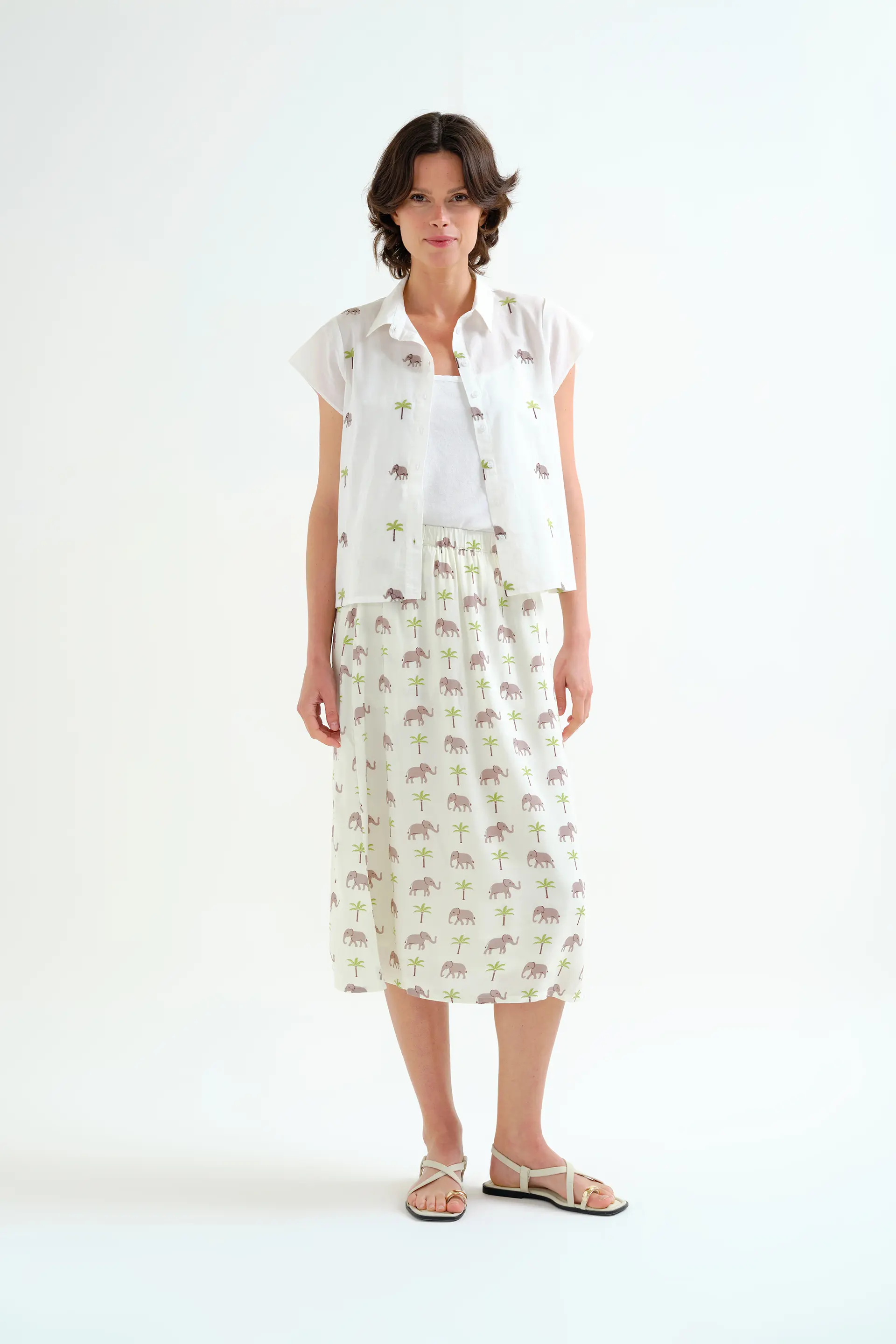 Camisa con estampado Elefante y Palmera - Image 5