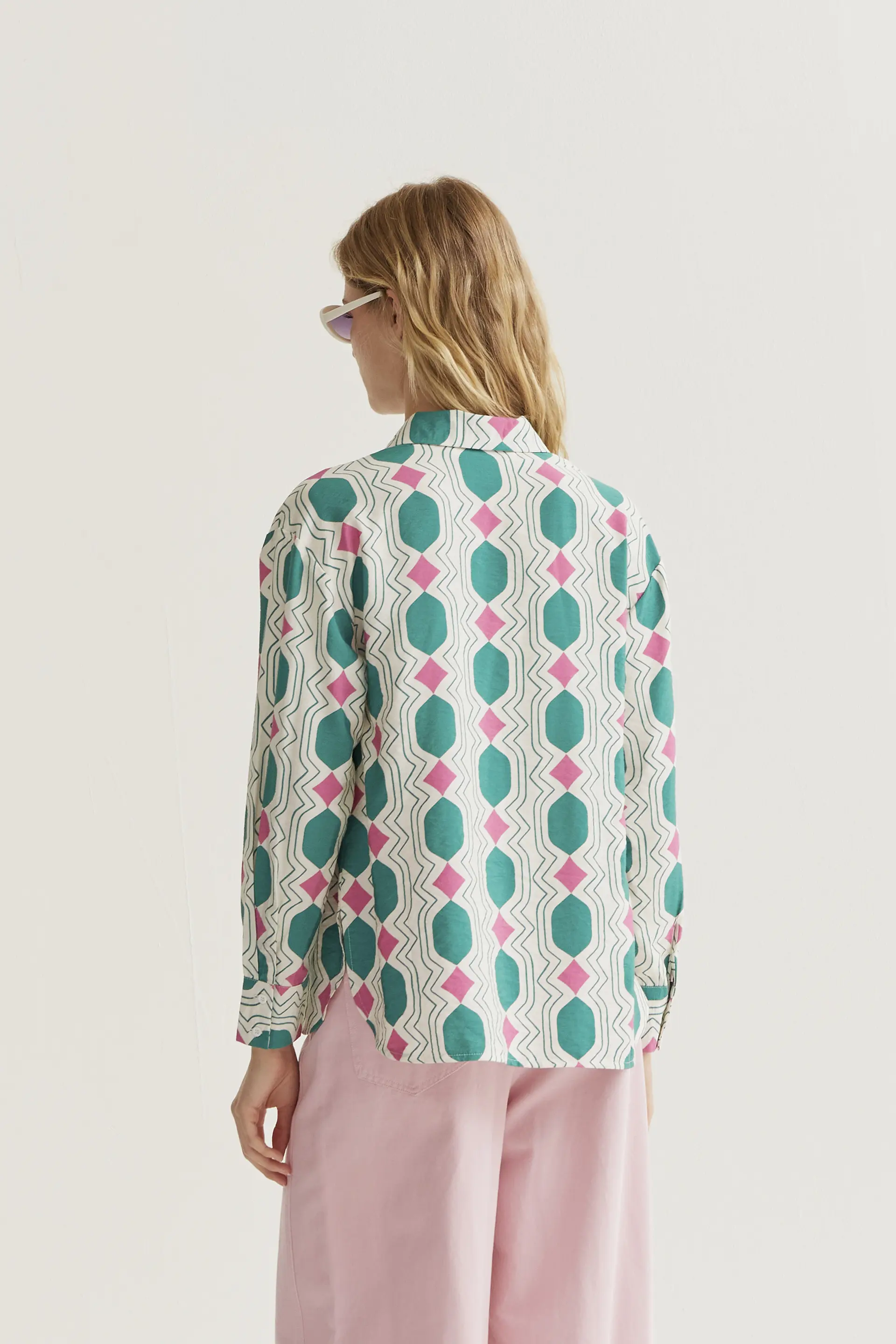 Camisa con estampado Geometric - Image 3