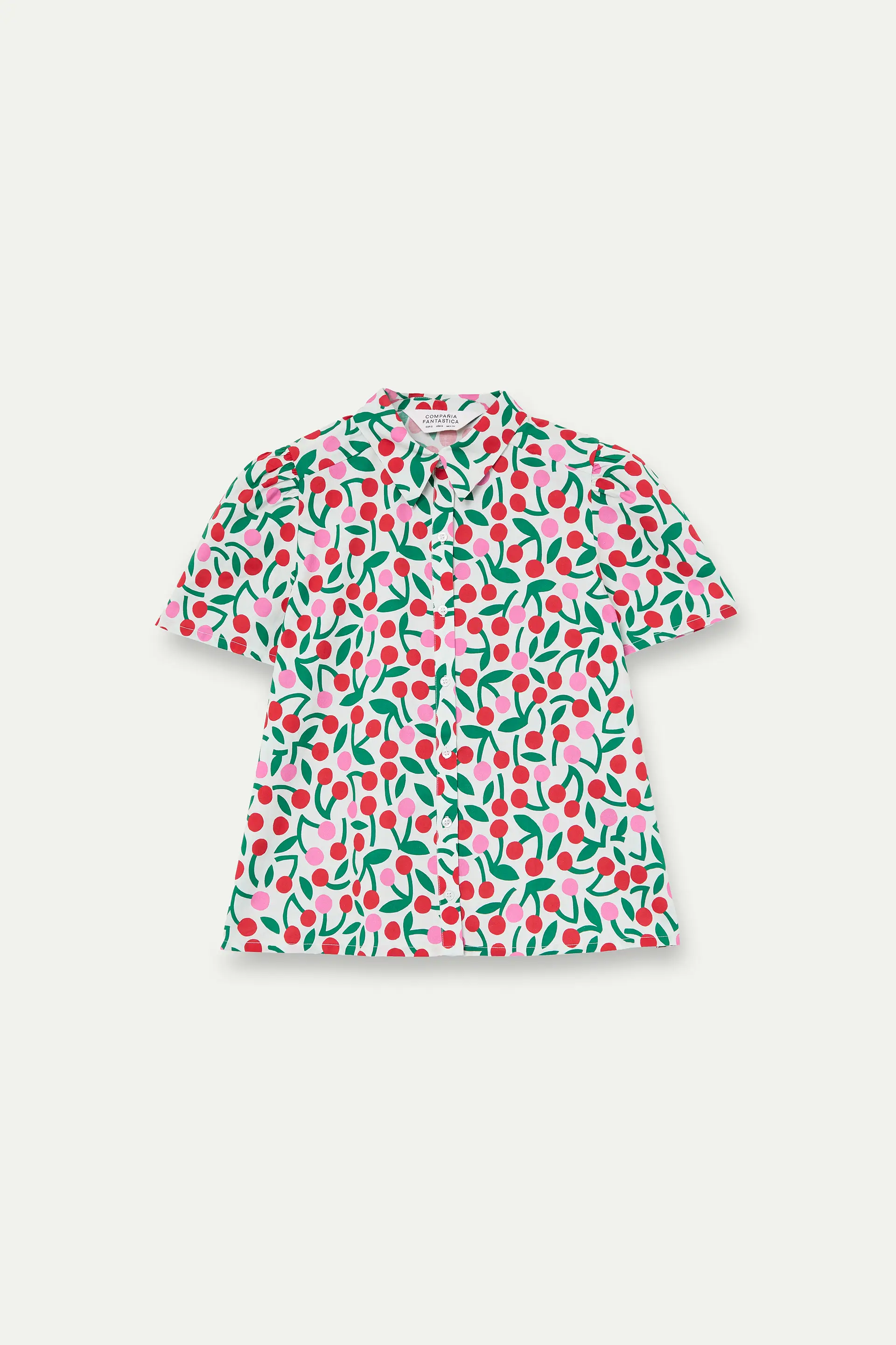 Camisa con estampado Guinda - Image 2