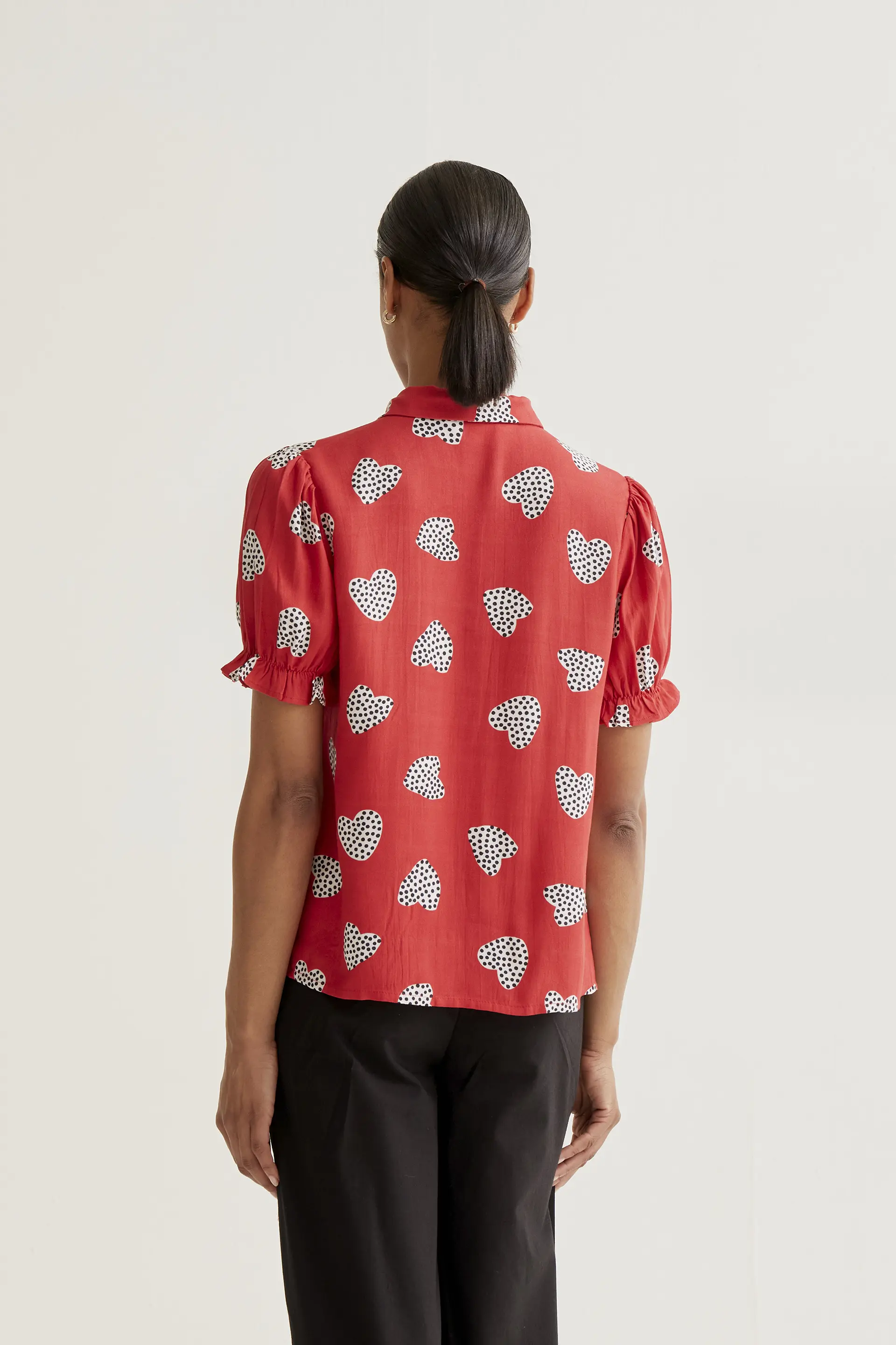 Camisa con estampado Harmony Red - Image 3