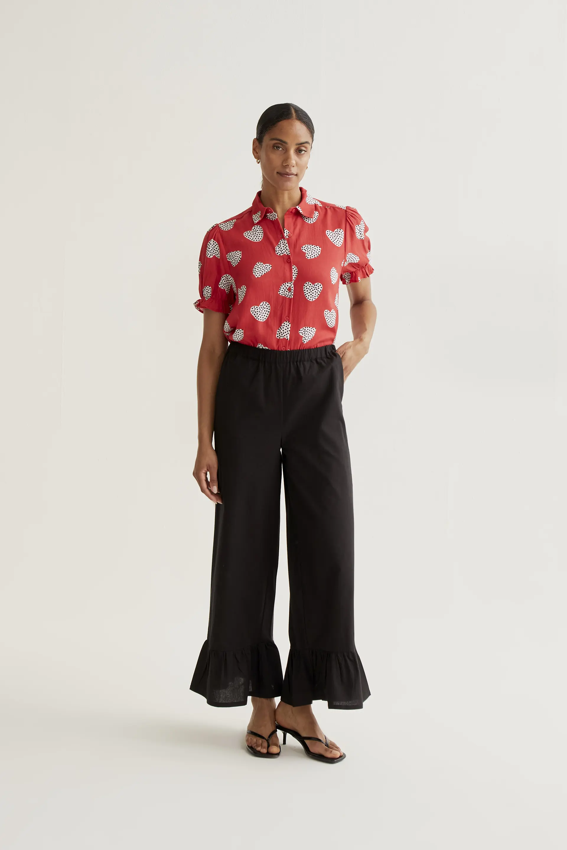 Camisa con estampado Harmony Red - Image 5