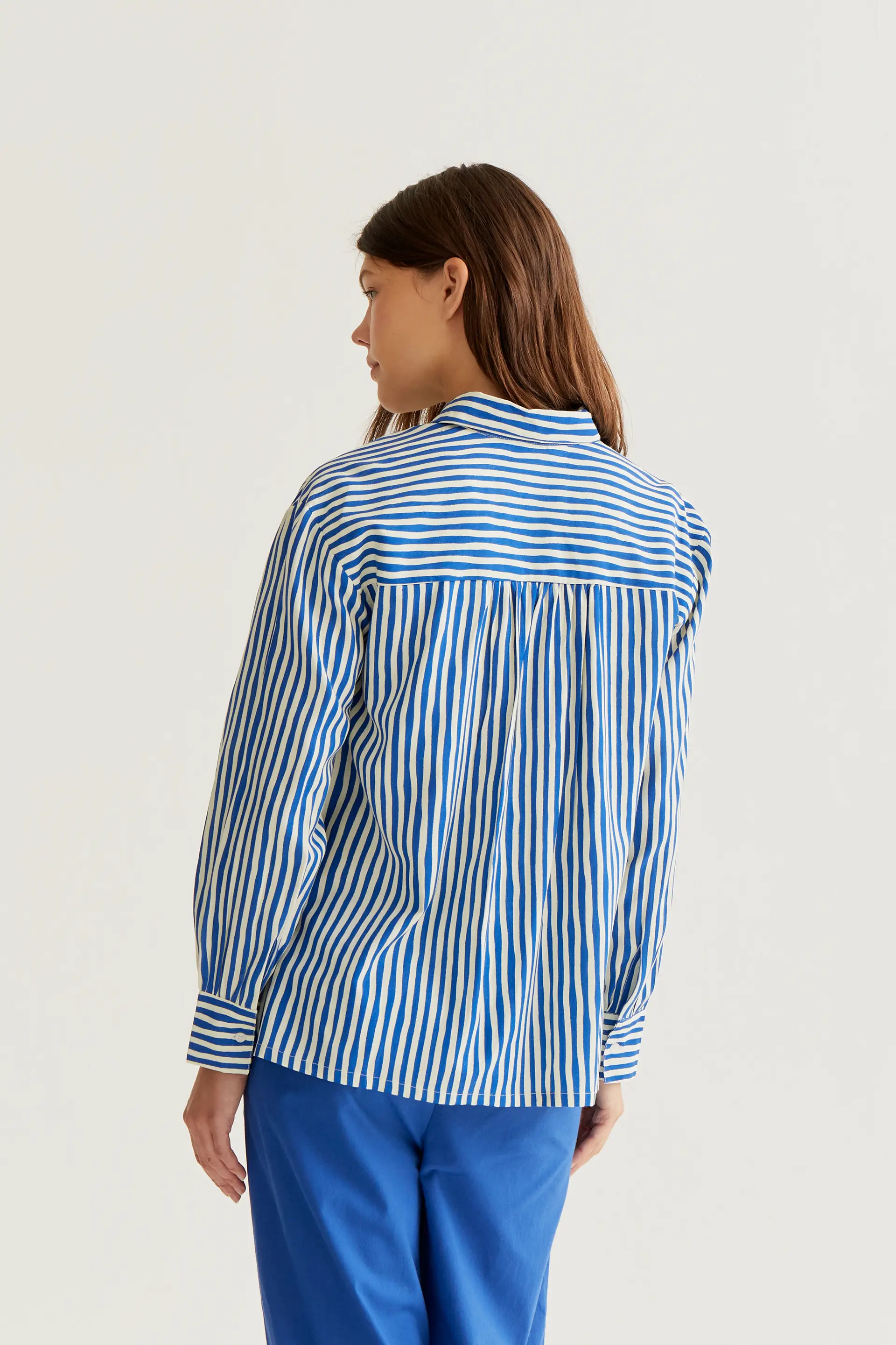 Camisa con estampado Lavagna Blue - Image 3