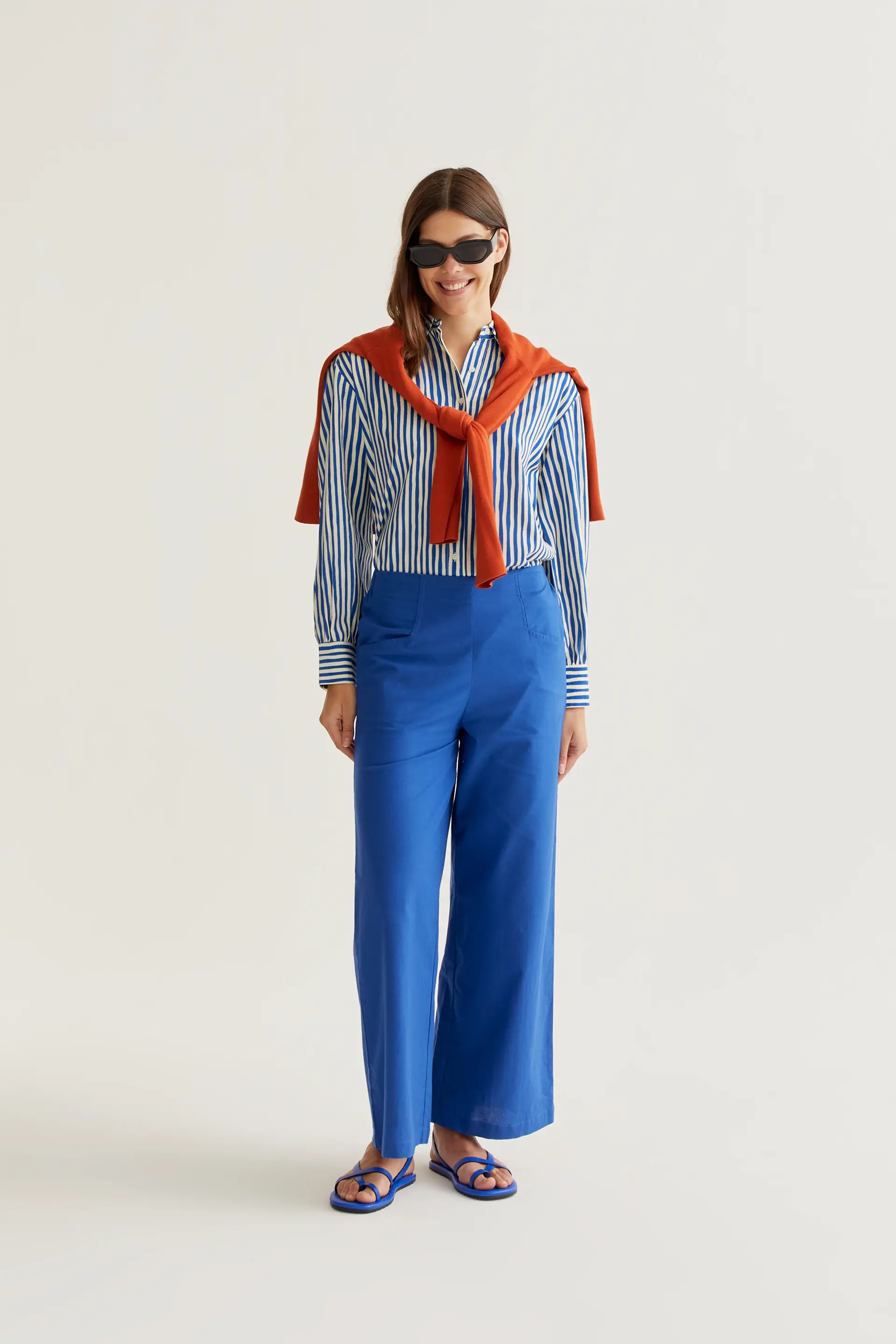 Camisa con estampado Lavagna Blue - Image 5