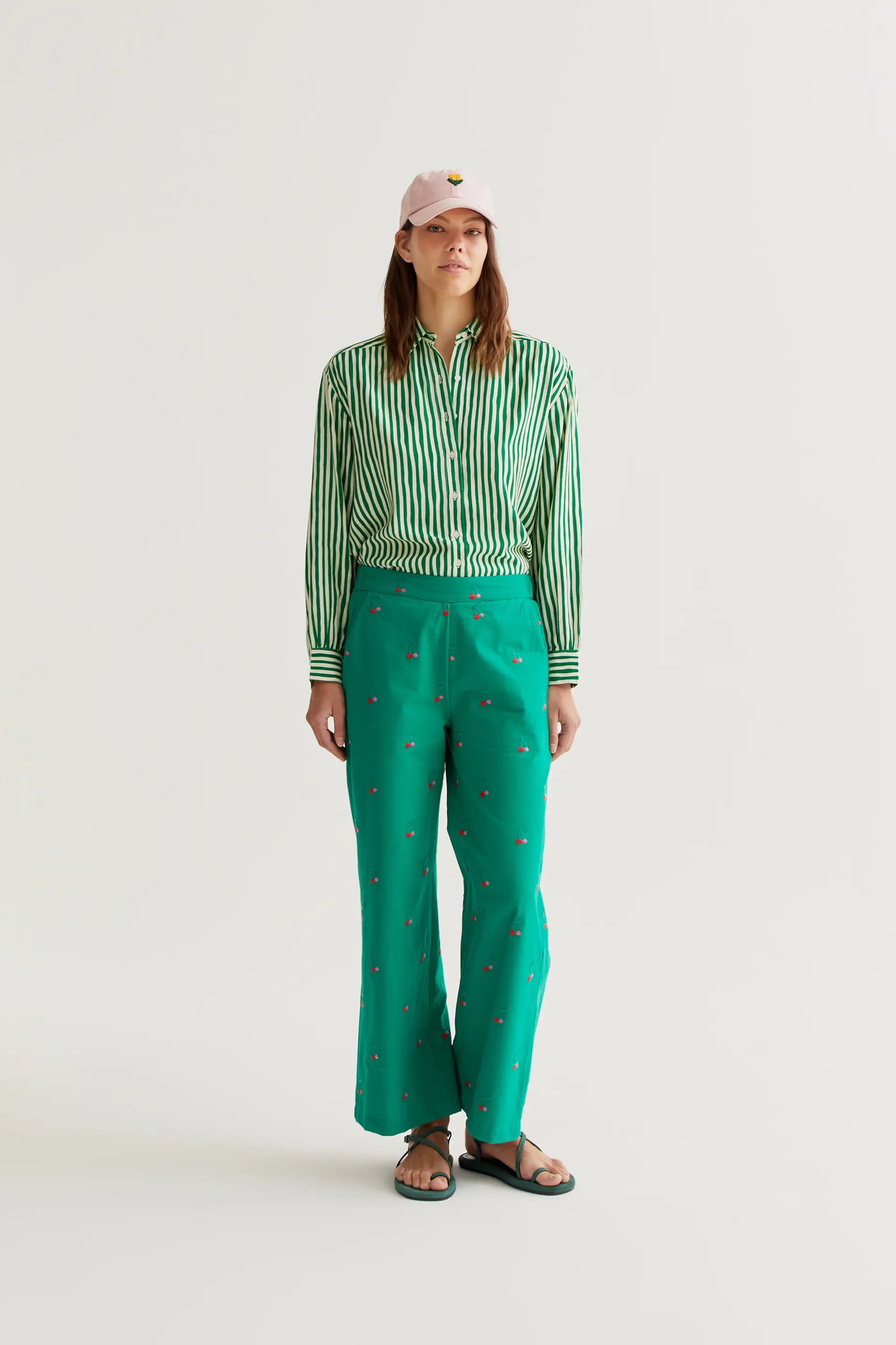 Camisa con estampado Lavagna Green - Image 5