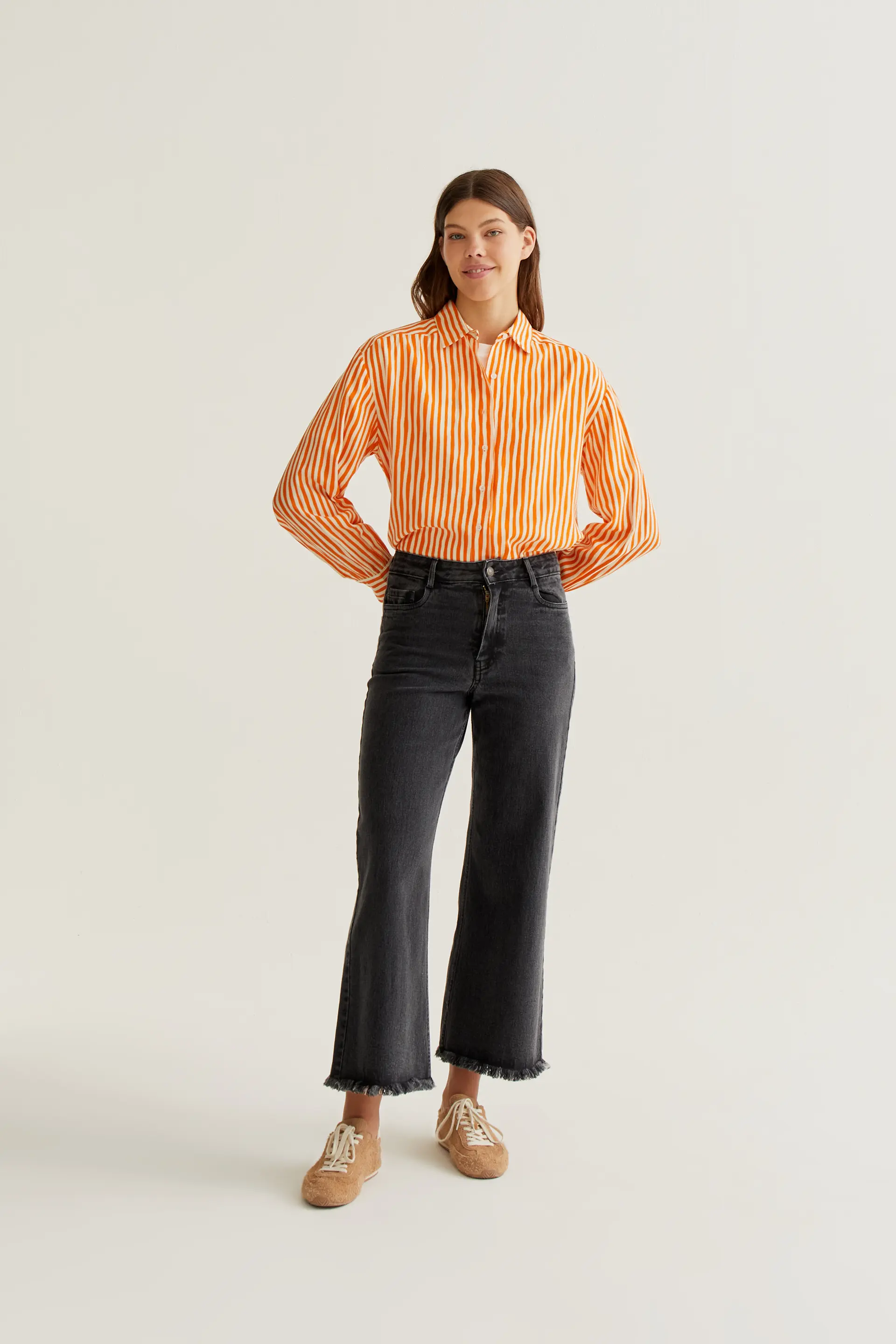 Camisa con estampado Lavagna Orange - Image 5