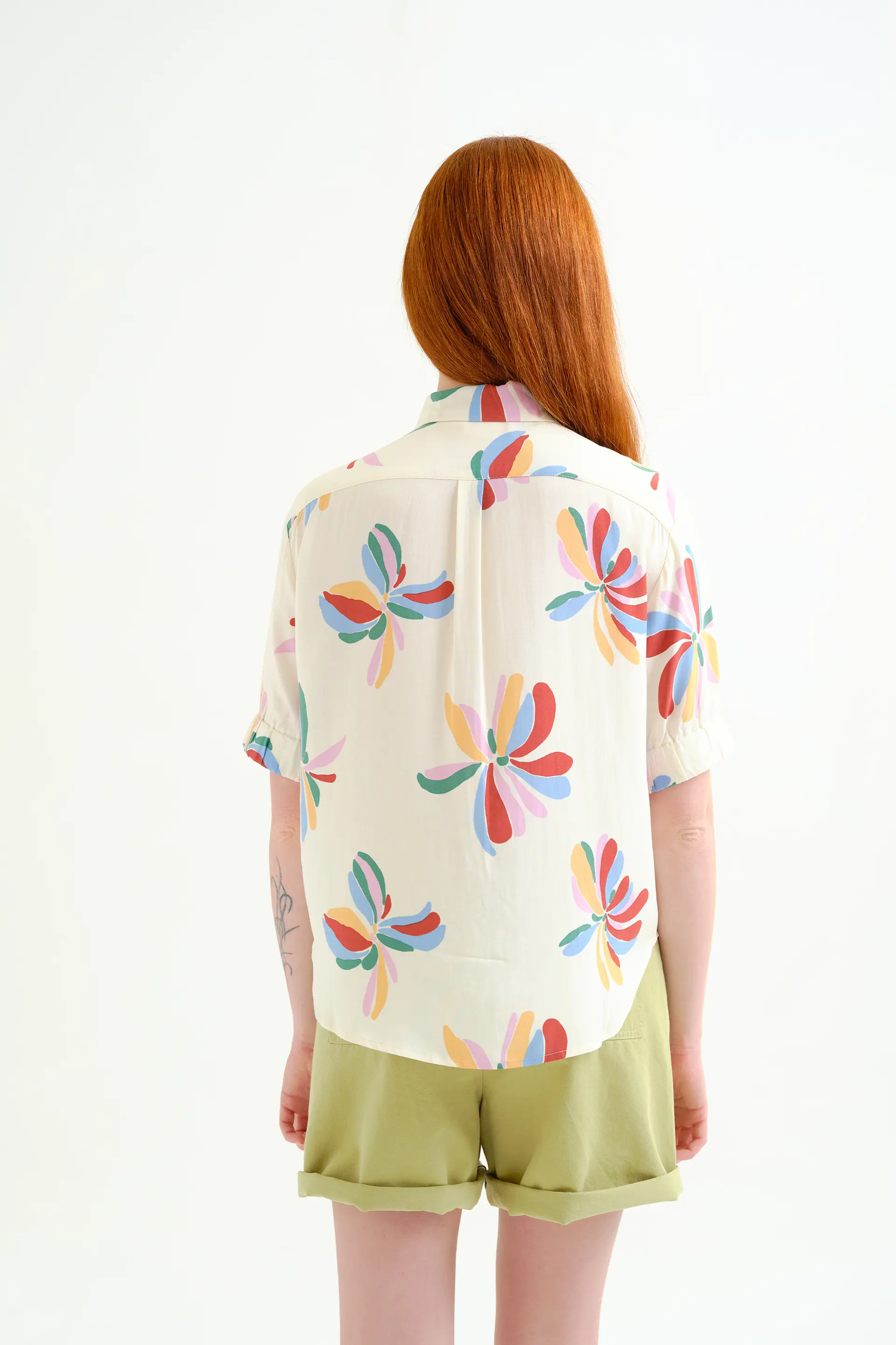 Camisa con estampado Monarda - Image 3