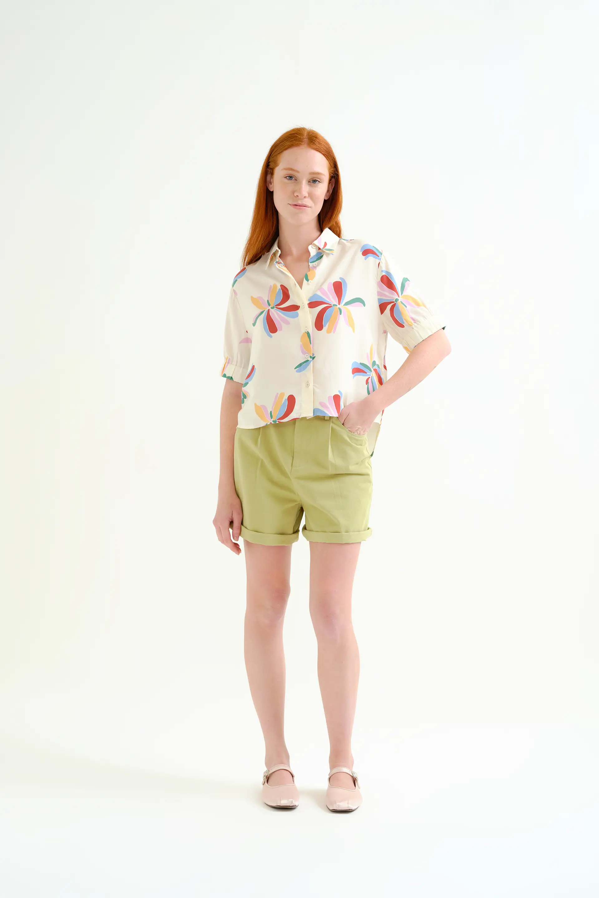 Camisa con estampado Monarda - Image 5