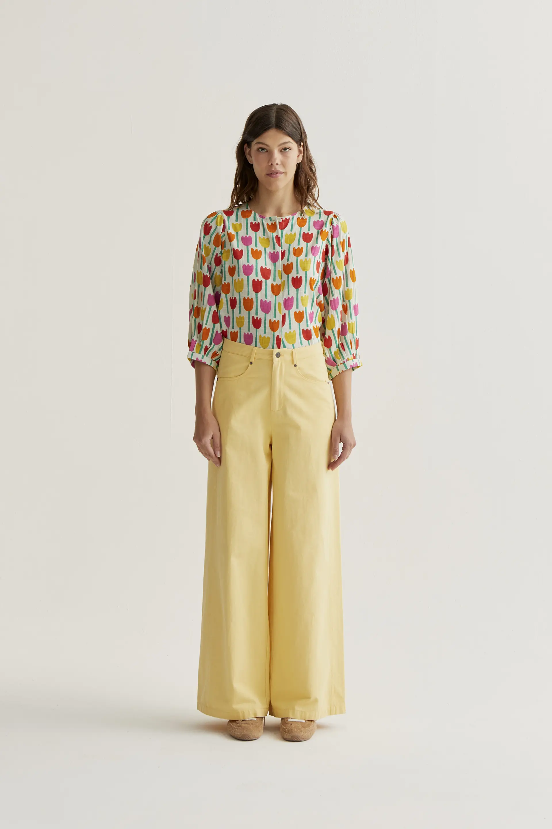Camisa con estampado Tulipa - Image 4