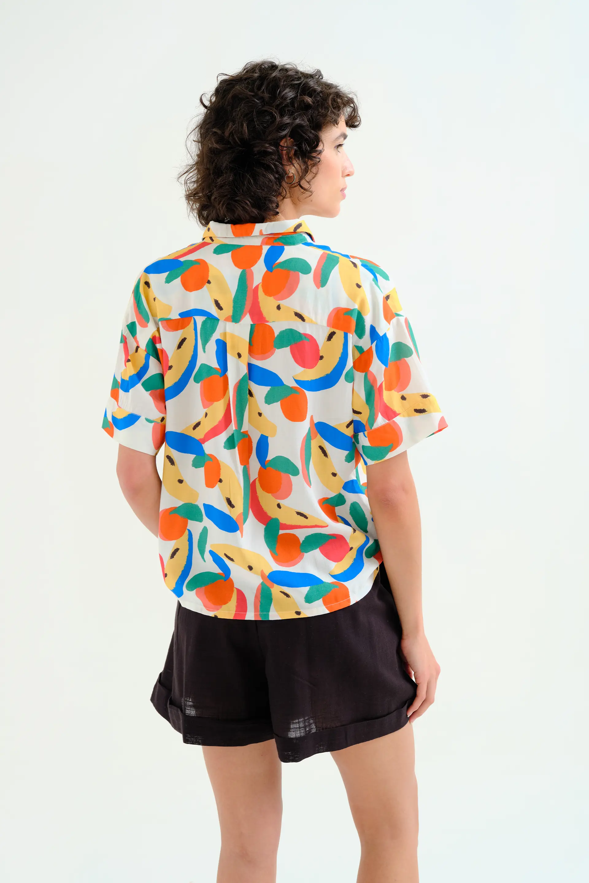 Camisa con estampado Tutti Frutti Small LENZING™ ECOVERO™ - Image 3