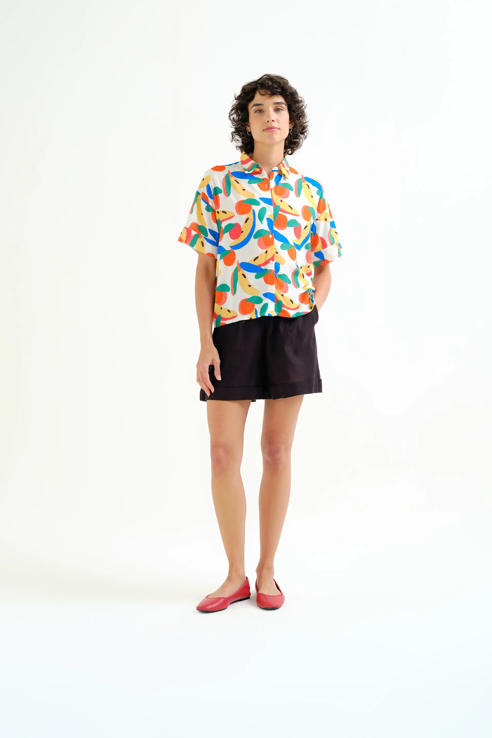 Camisa con estampado Tutti Frutti Small LENZING™ ECOVERO™ - Image 5