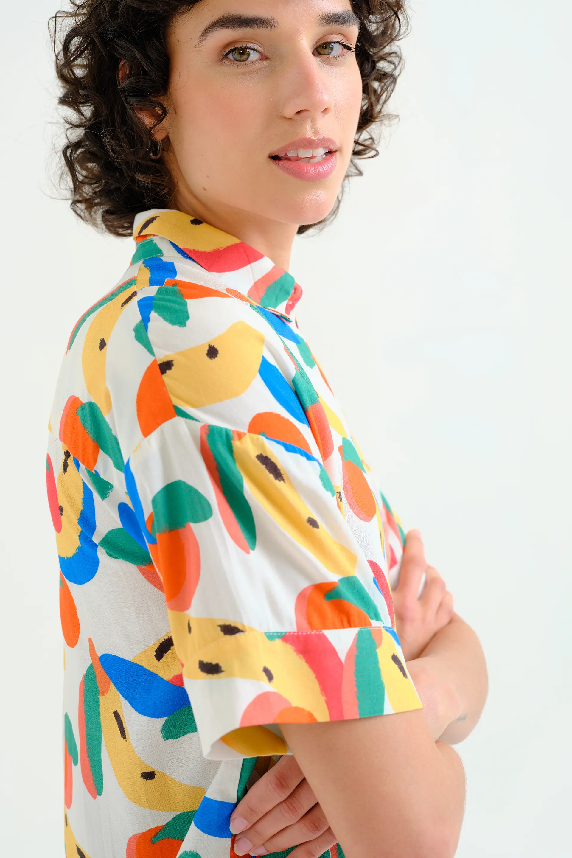 Camisa con estampado Tutti Frutti Small LENZING™ ECOVERO™ - Image 6