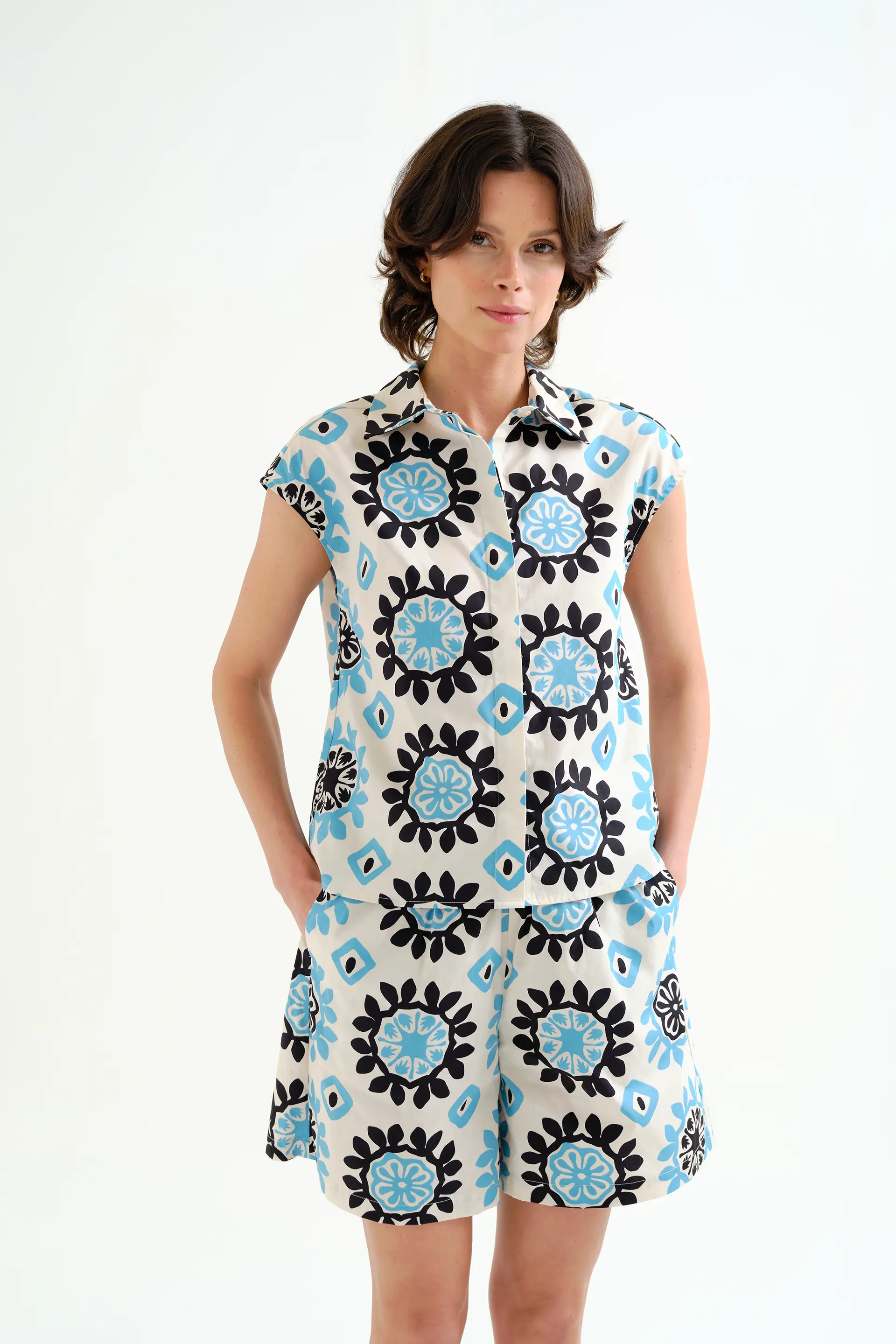 Camisa con estampado Waterfall