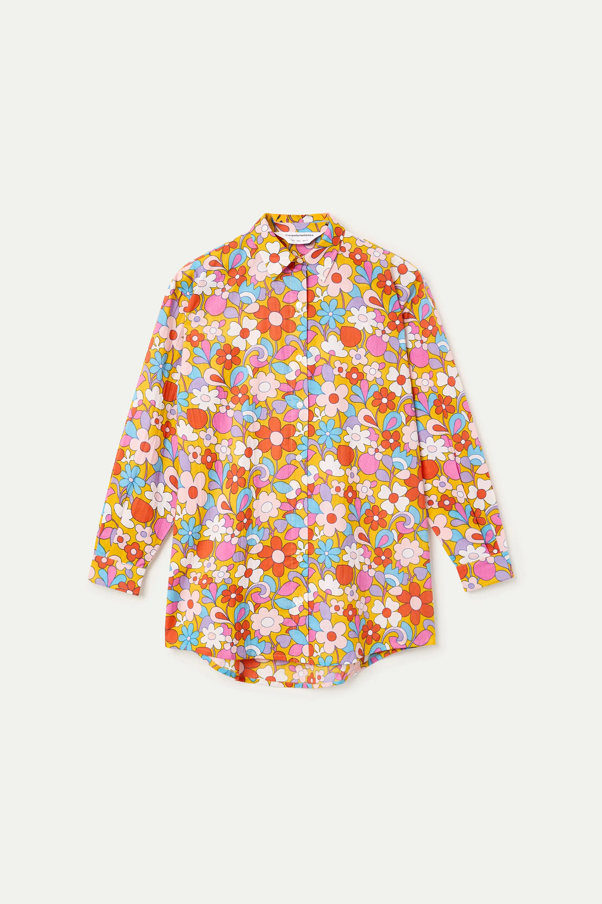 Camisa playera con estampado Bloom - Image 2