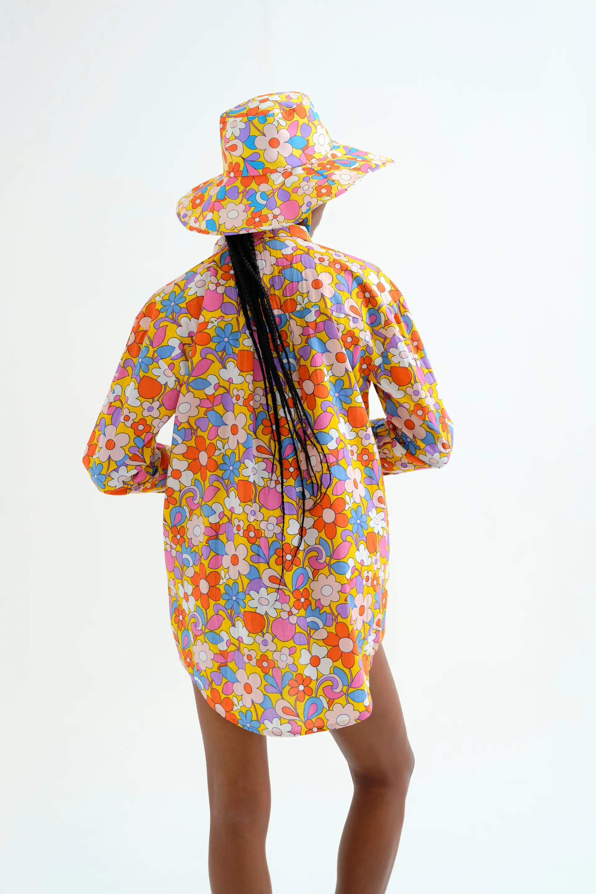 Camisa playera con estampado Bloom - Image 3