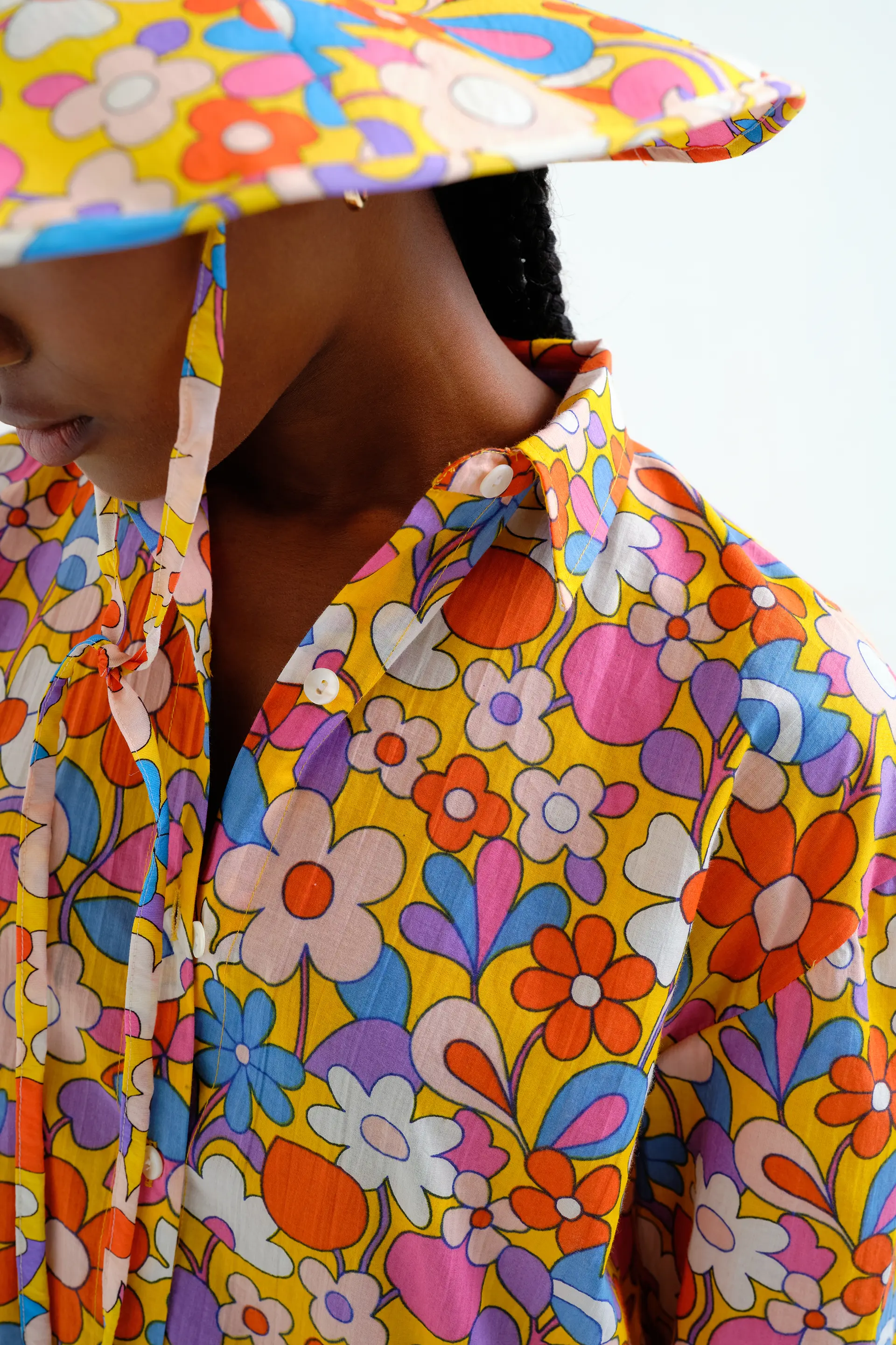 Camisa playera con estampado Bloom - Image 4