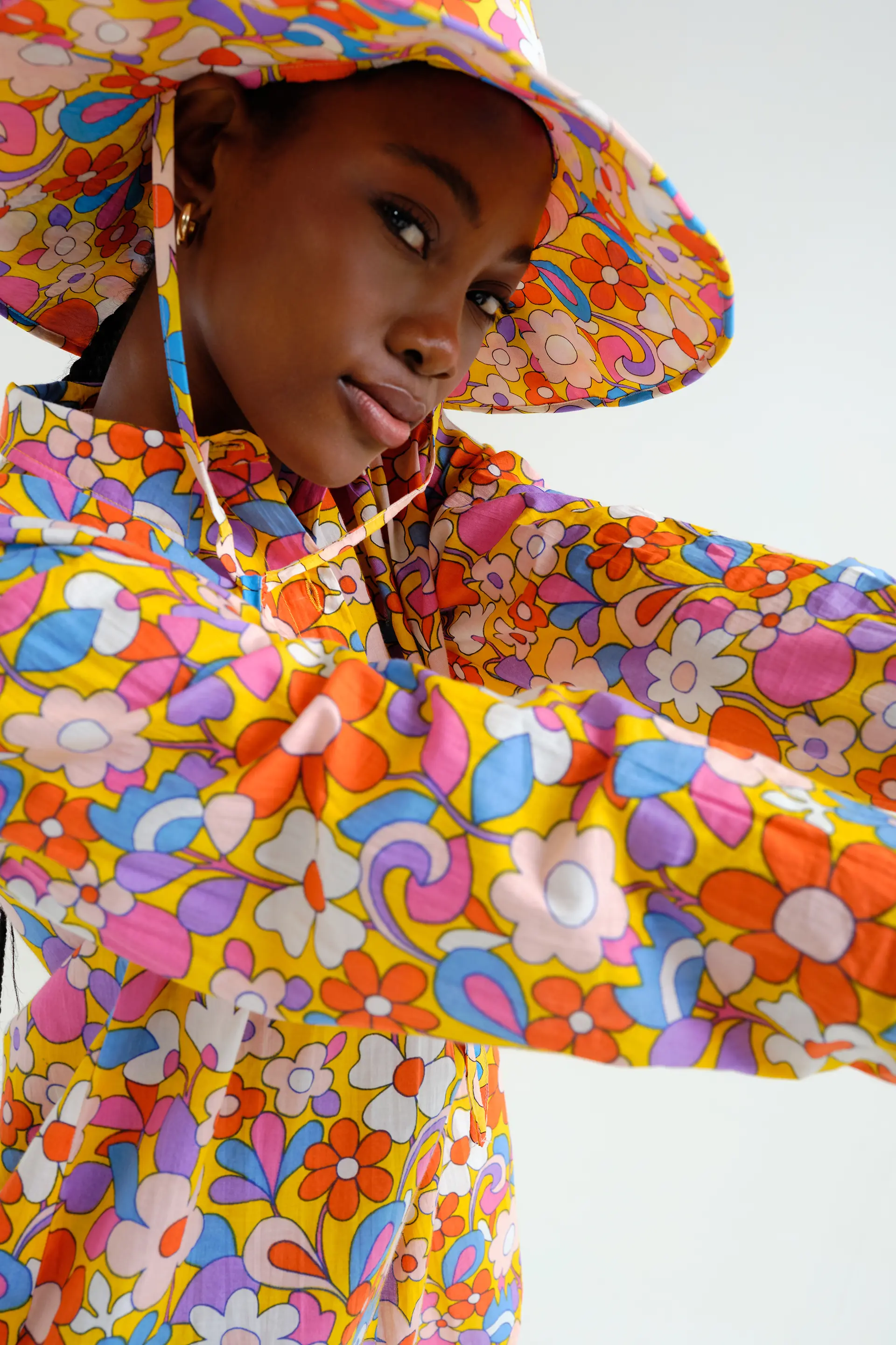 Camisa playera con estampado Bloom - Image 5