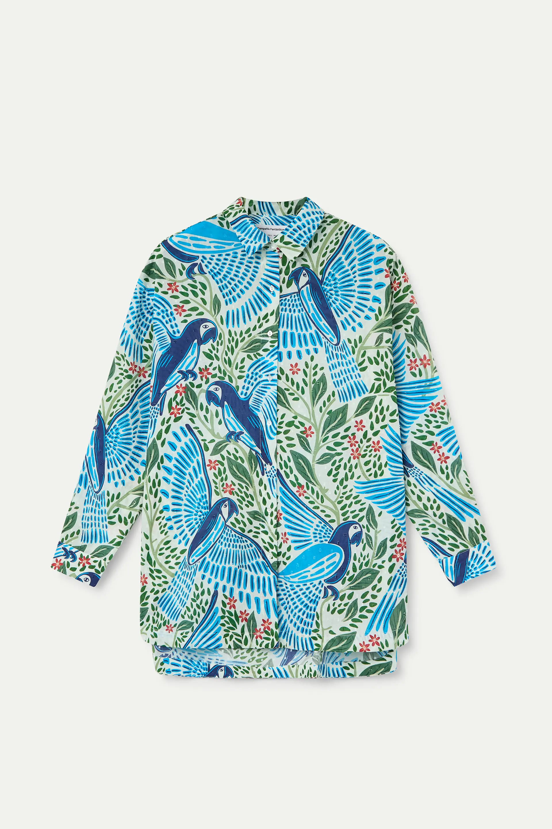 Camisa playera con estampado Parrot - Image 2