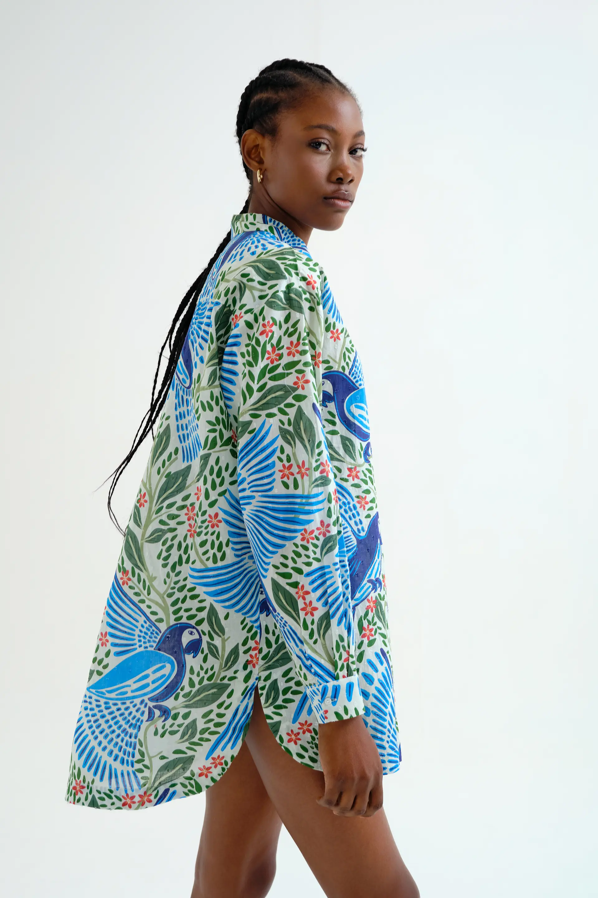 Camisa playera con estampado Parrot - Image 5