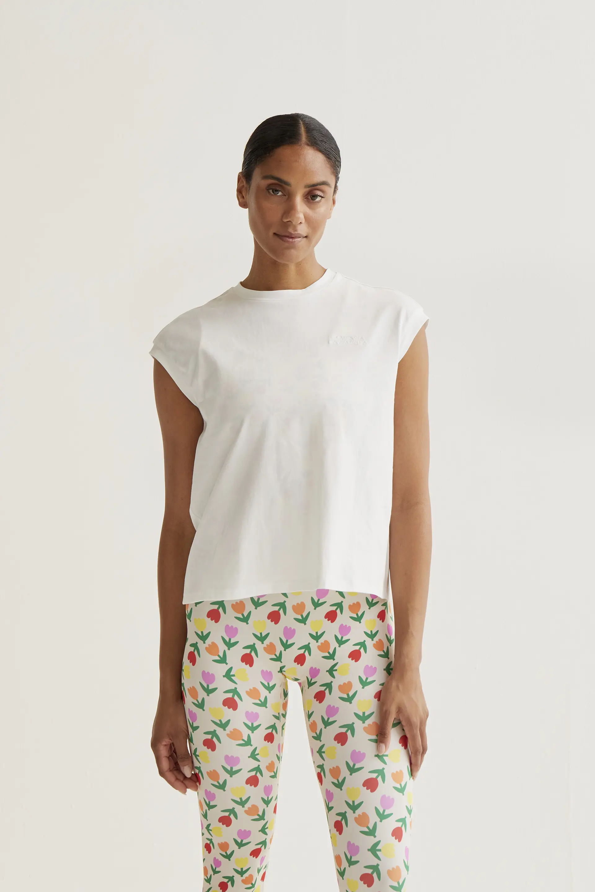 Camiseta 100% algodón blanco