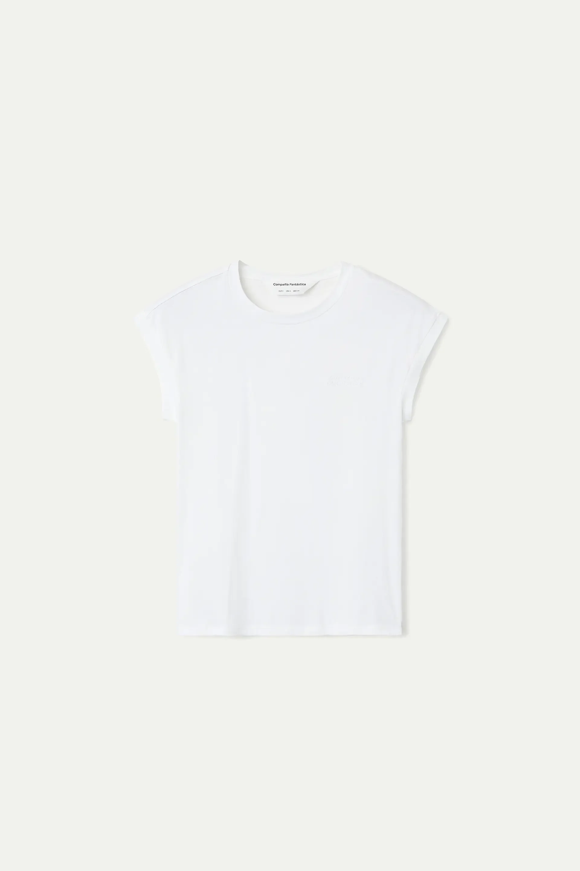 Camiseta 100% algodón blanco - Image 2