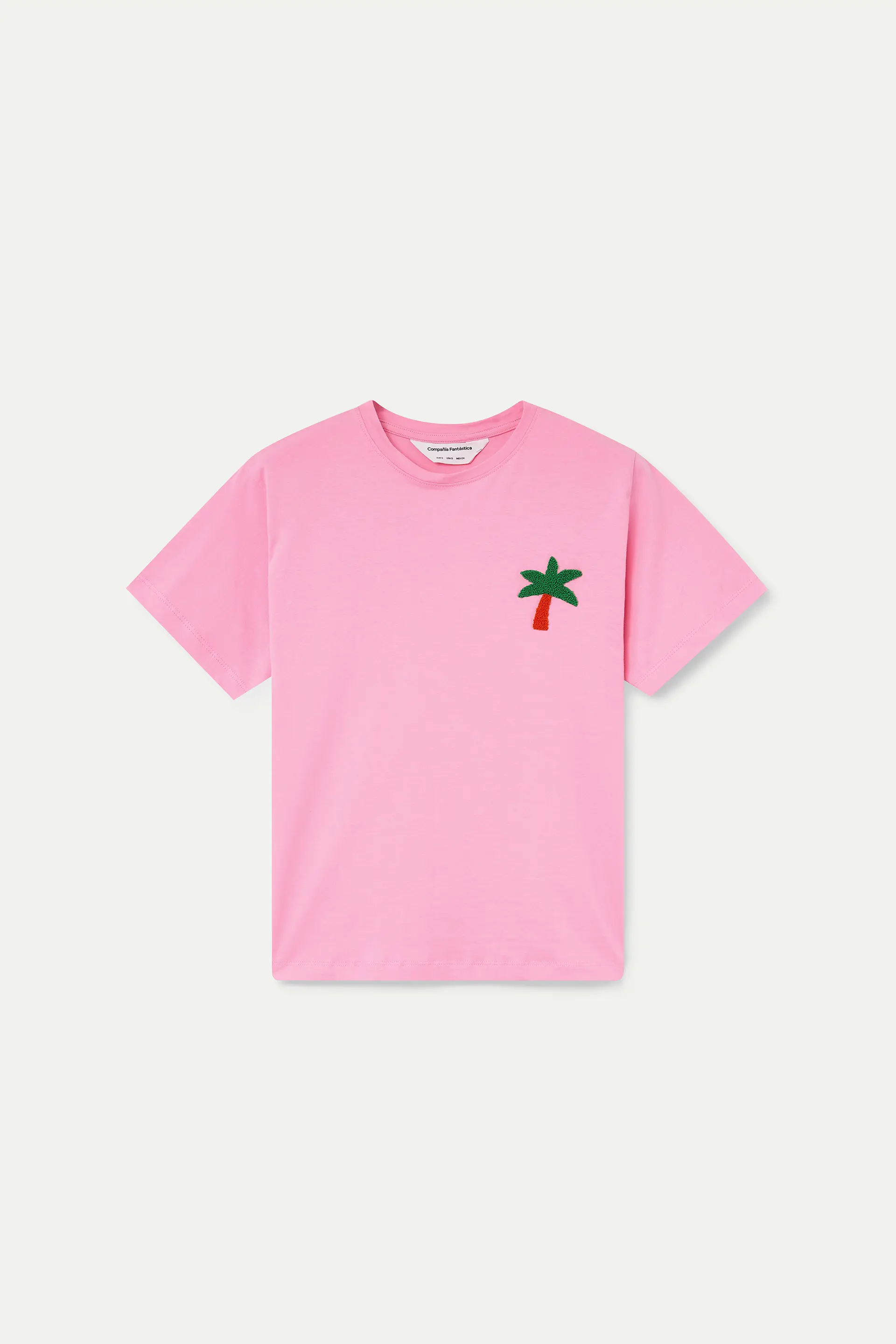 Camiseta con bordado de palmera - Image 2