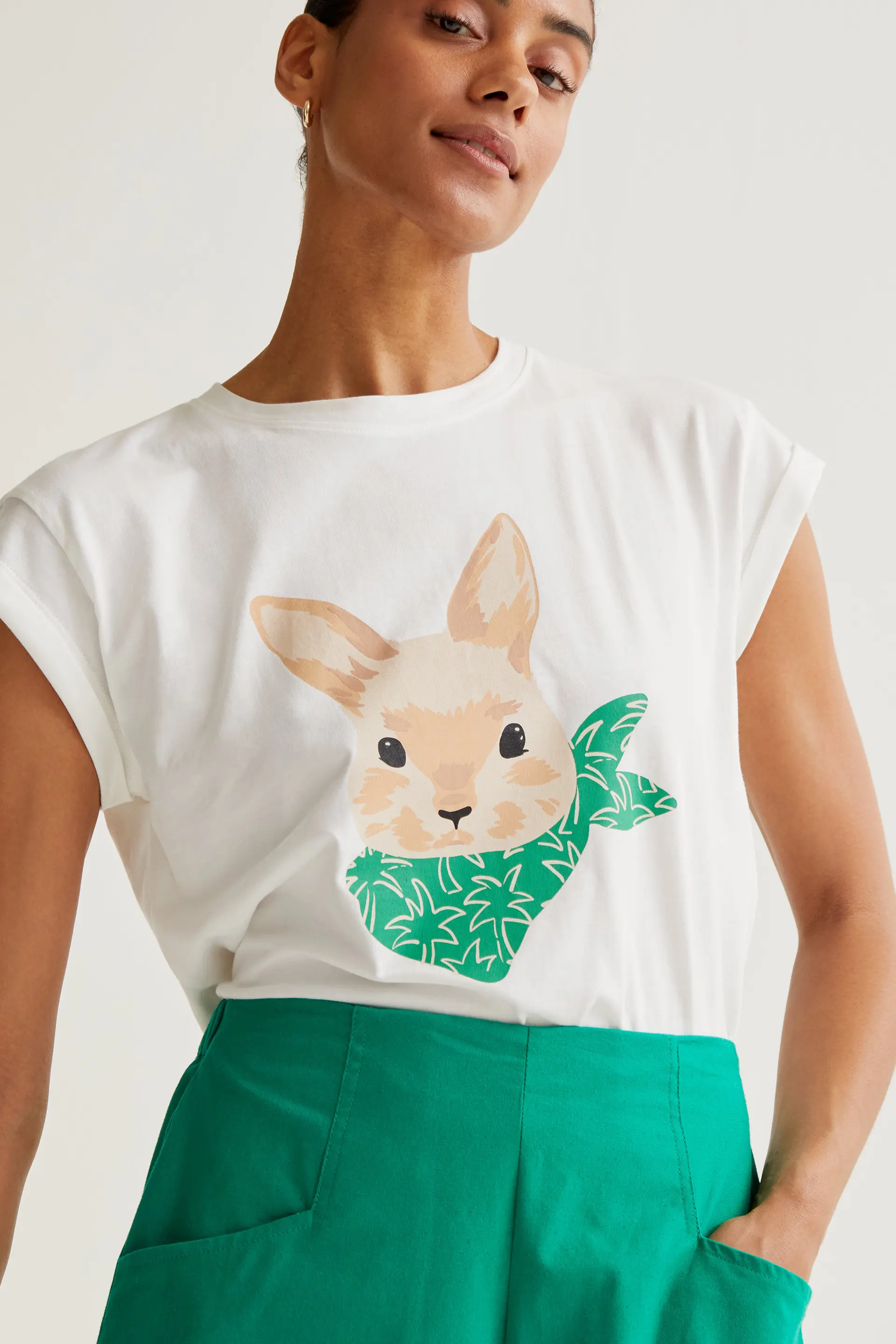 Camiseta con estampado de Conejito - Image 6
