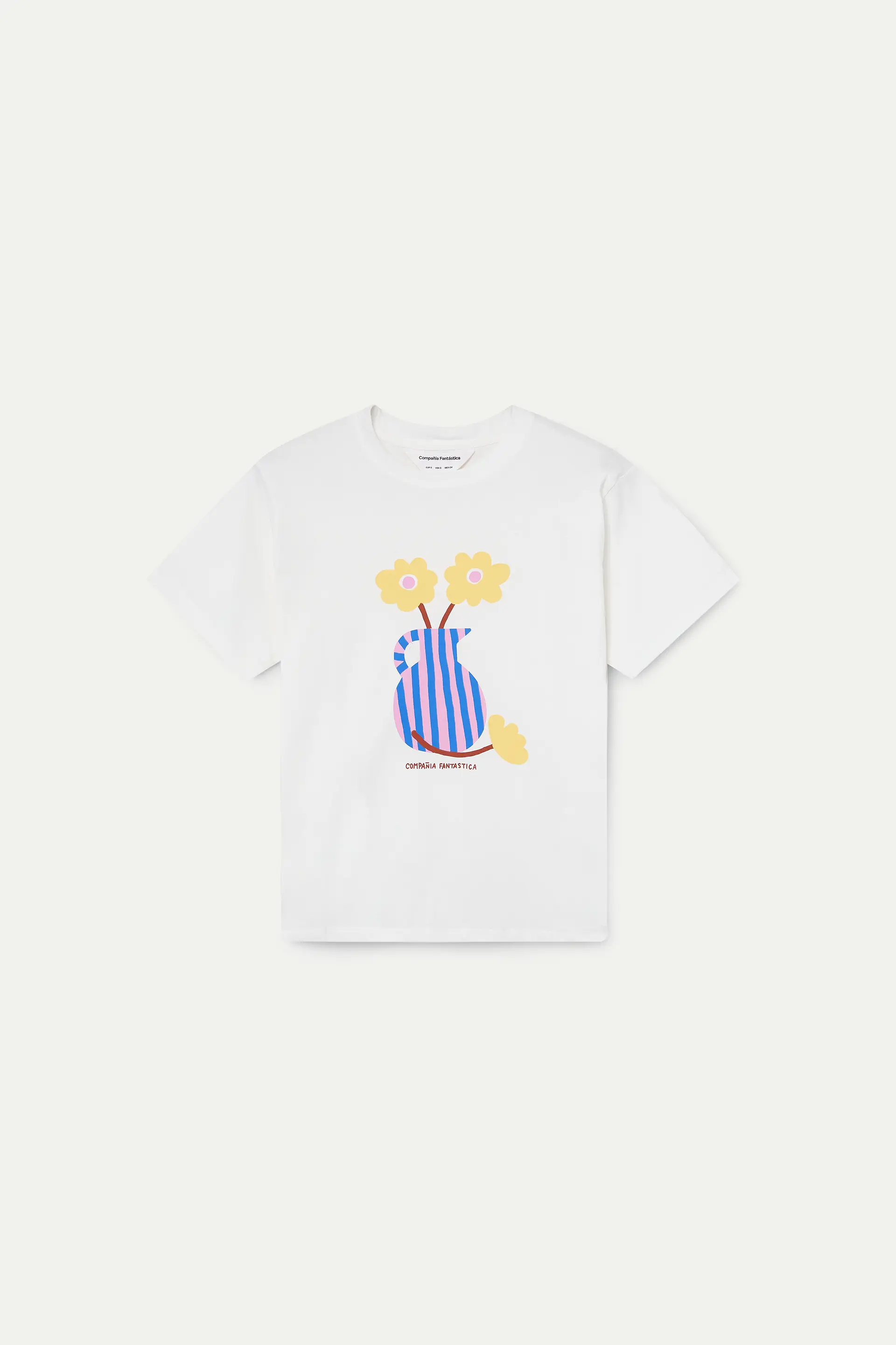 Camiseta con estampado jarrón "Compañía Fantástica" - Image 2