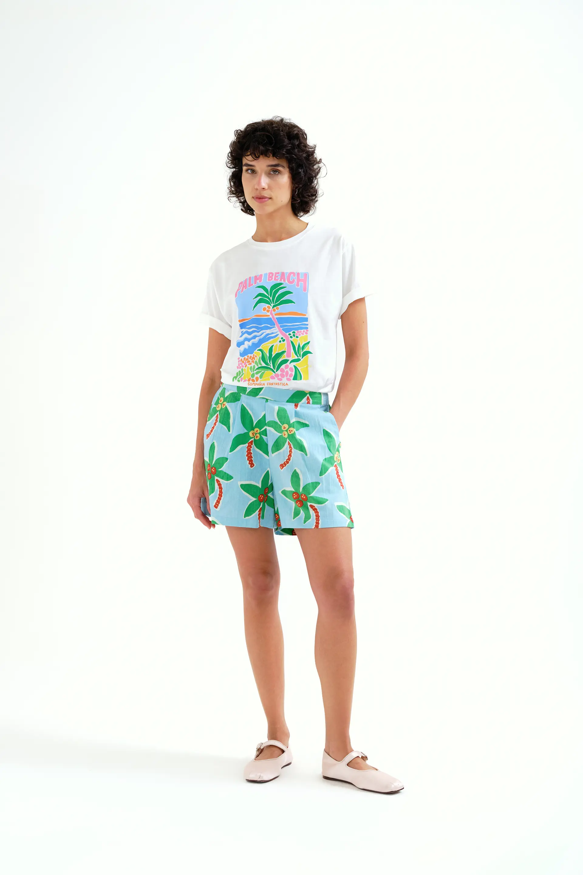 Camiseta con estampado Palm Beach - Image 5