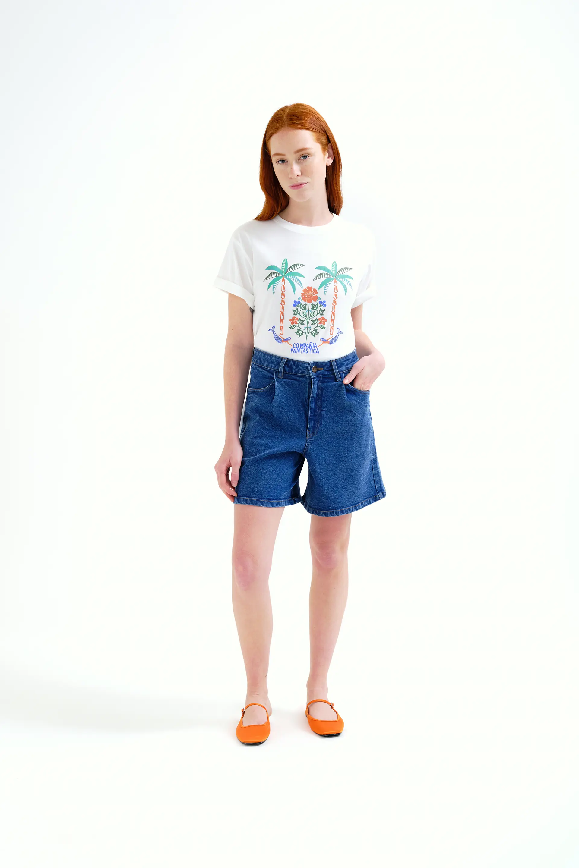 Camiseta con estampado Palm & Mermaid - Image 5