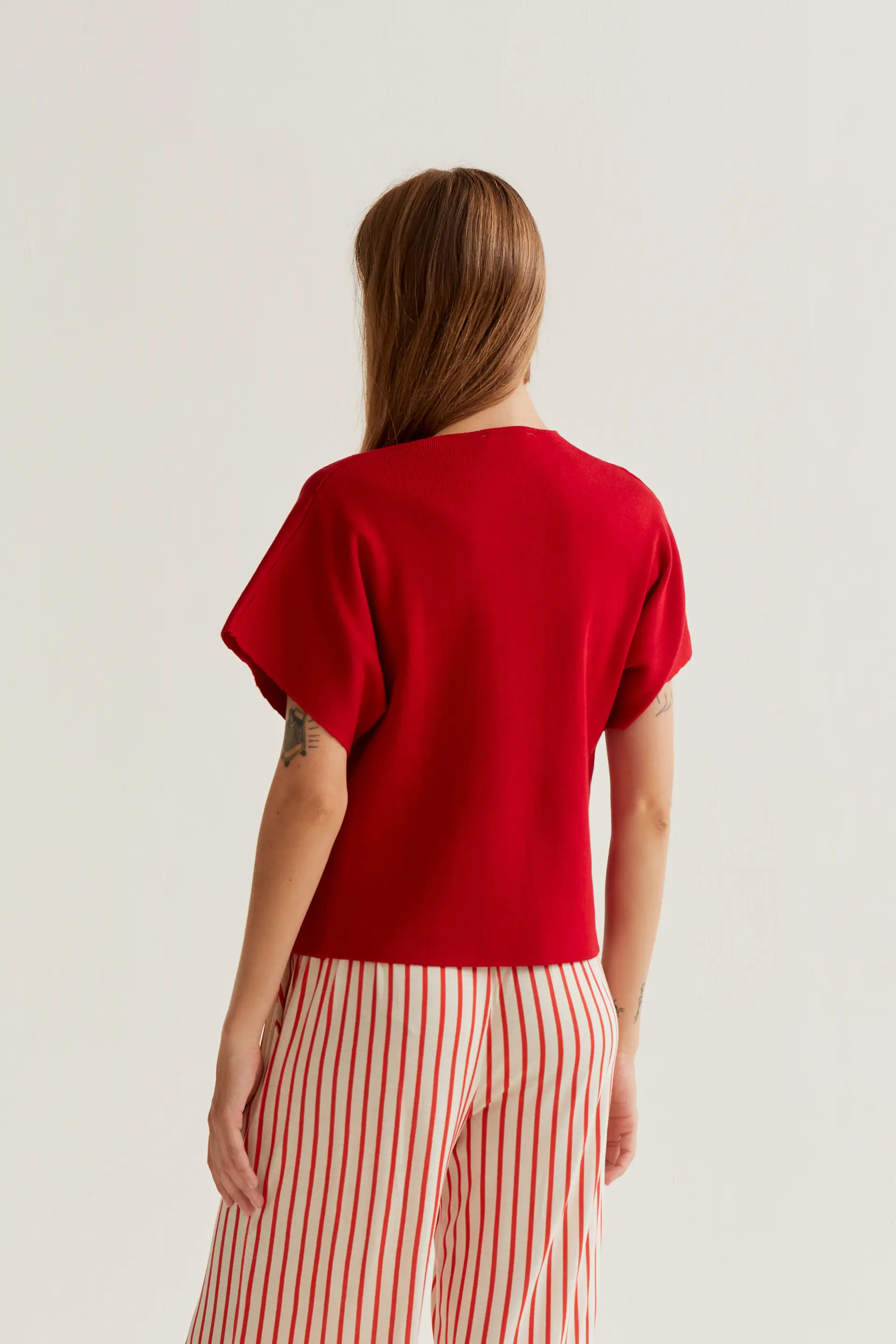 Cárdigan punto rojo - Image 3