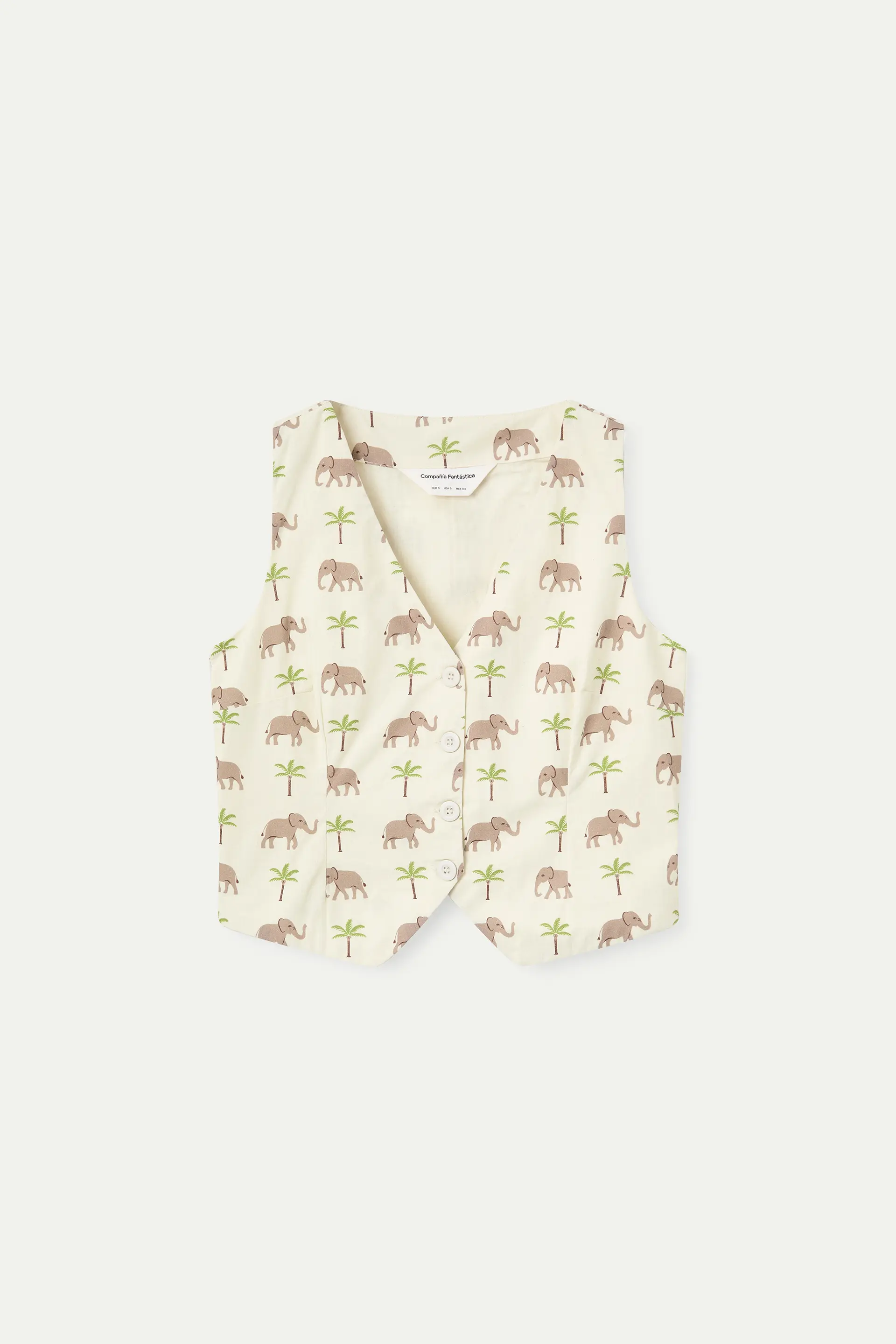 Chaleco con estampado Elefante - Image 2