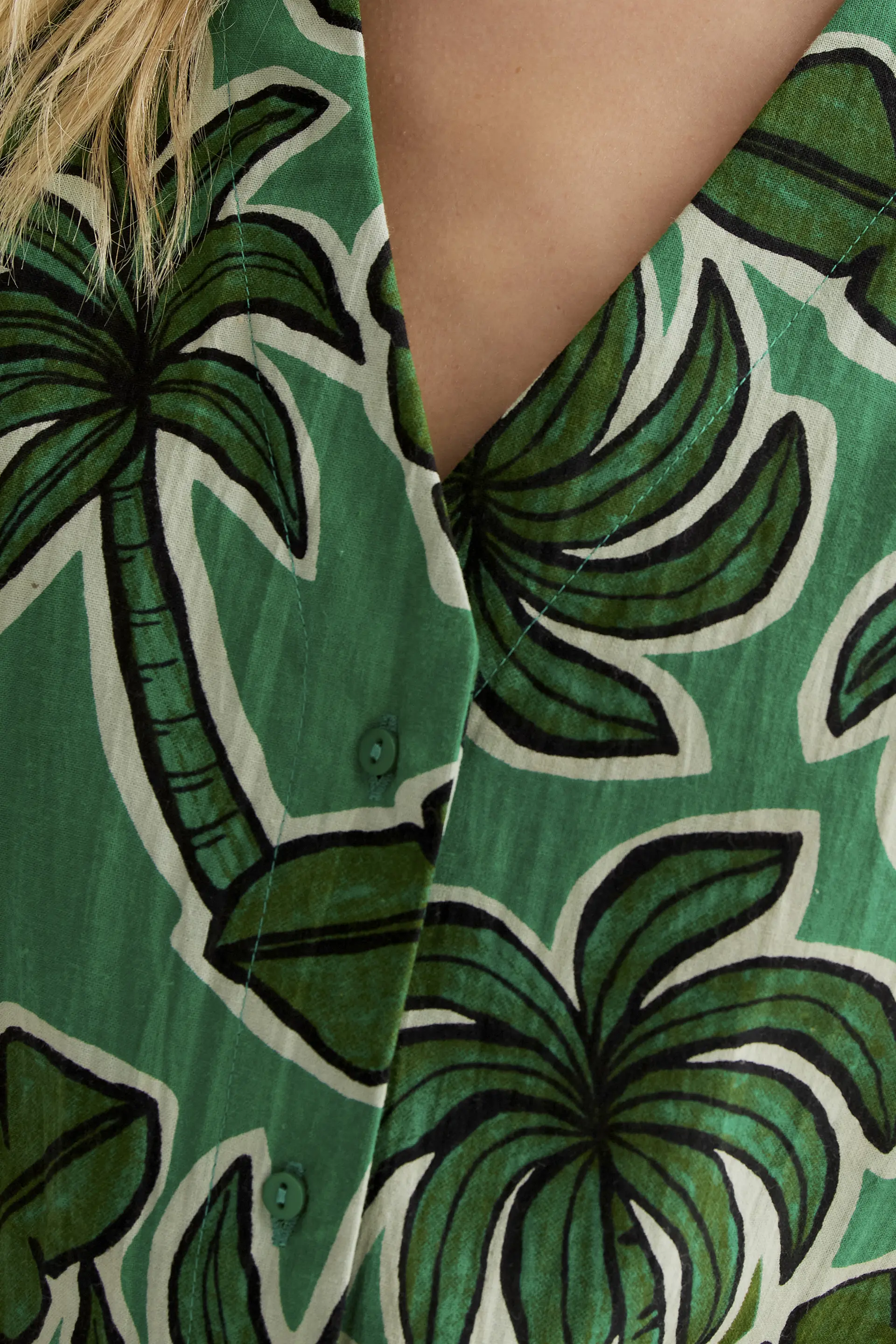 Chaleco con estampado Palm Tree - Image 4