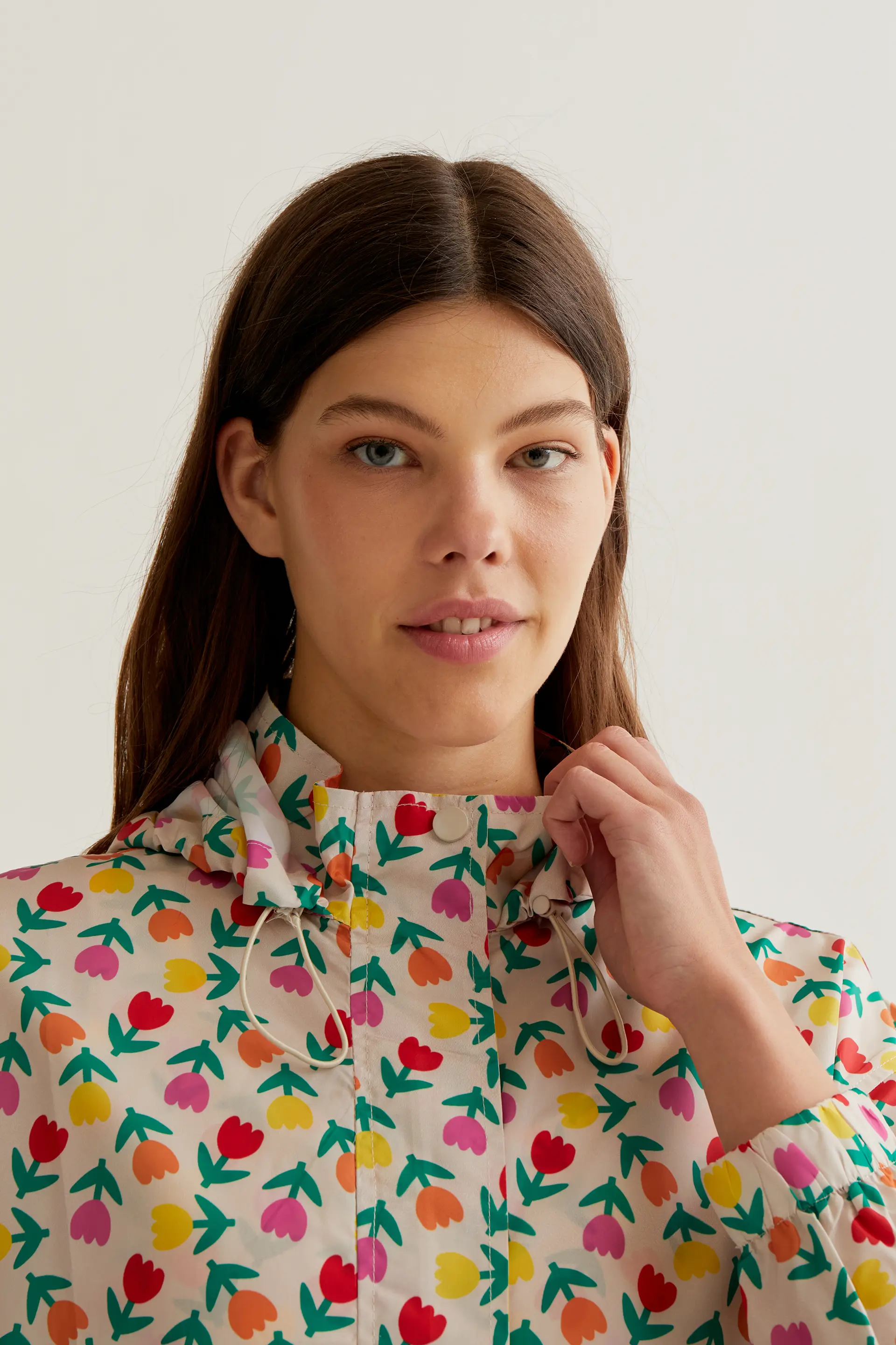 Chaqueta con estampado Multicolor Tulips - Image 4