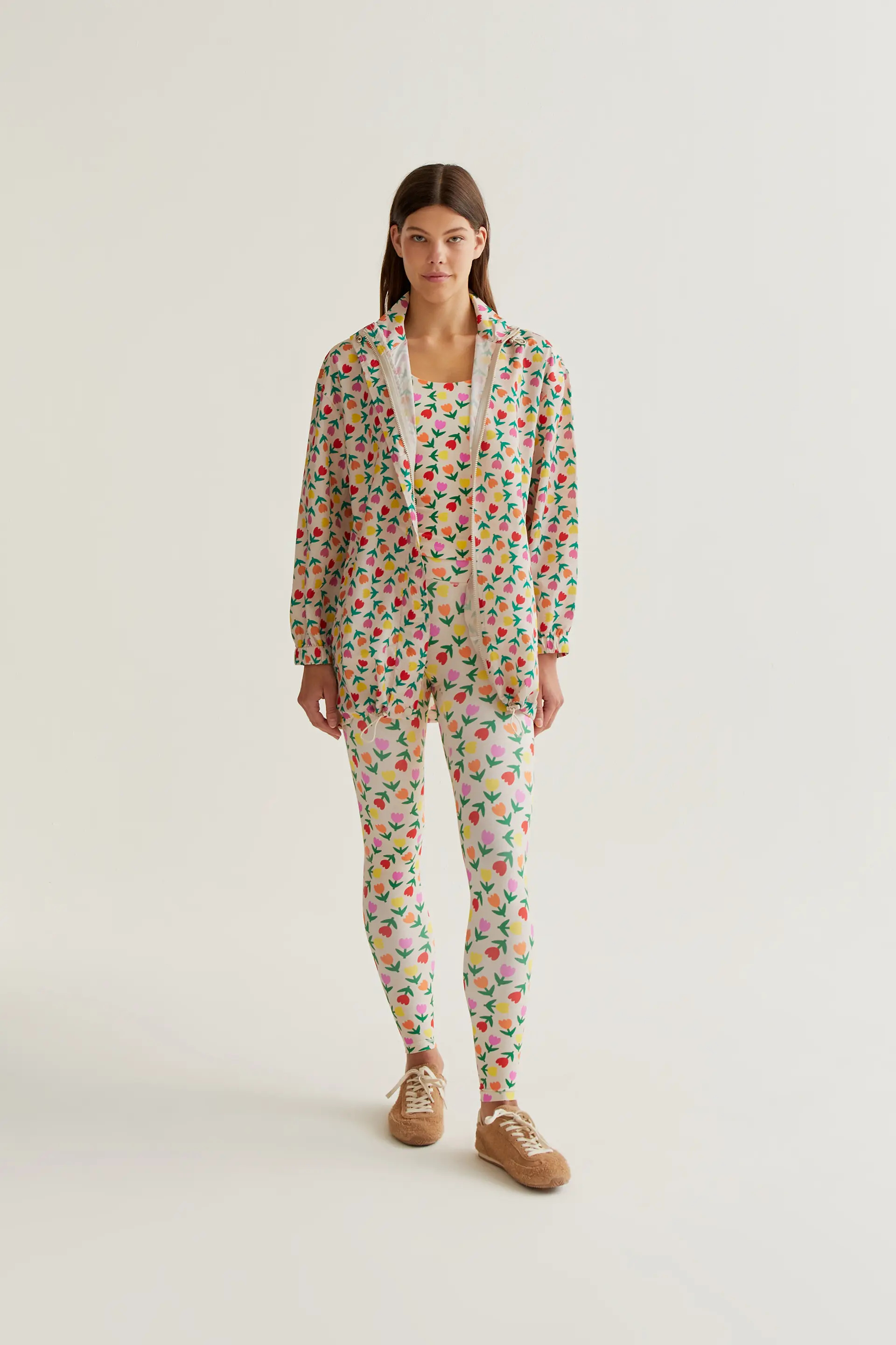 Chaqueta con estampado Multicolor Tulips - Image 5