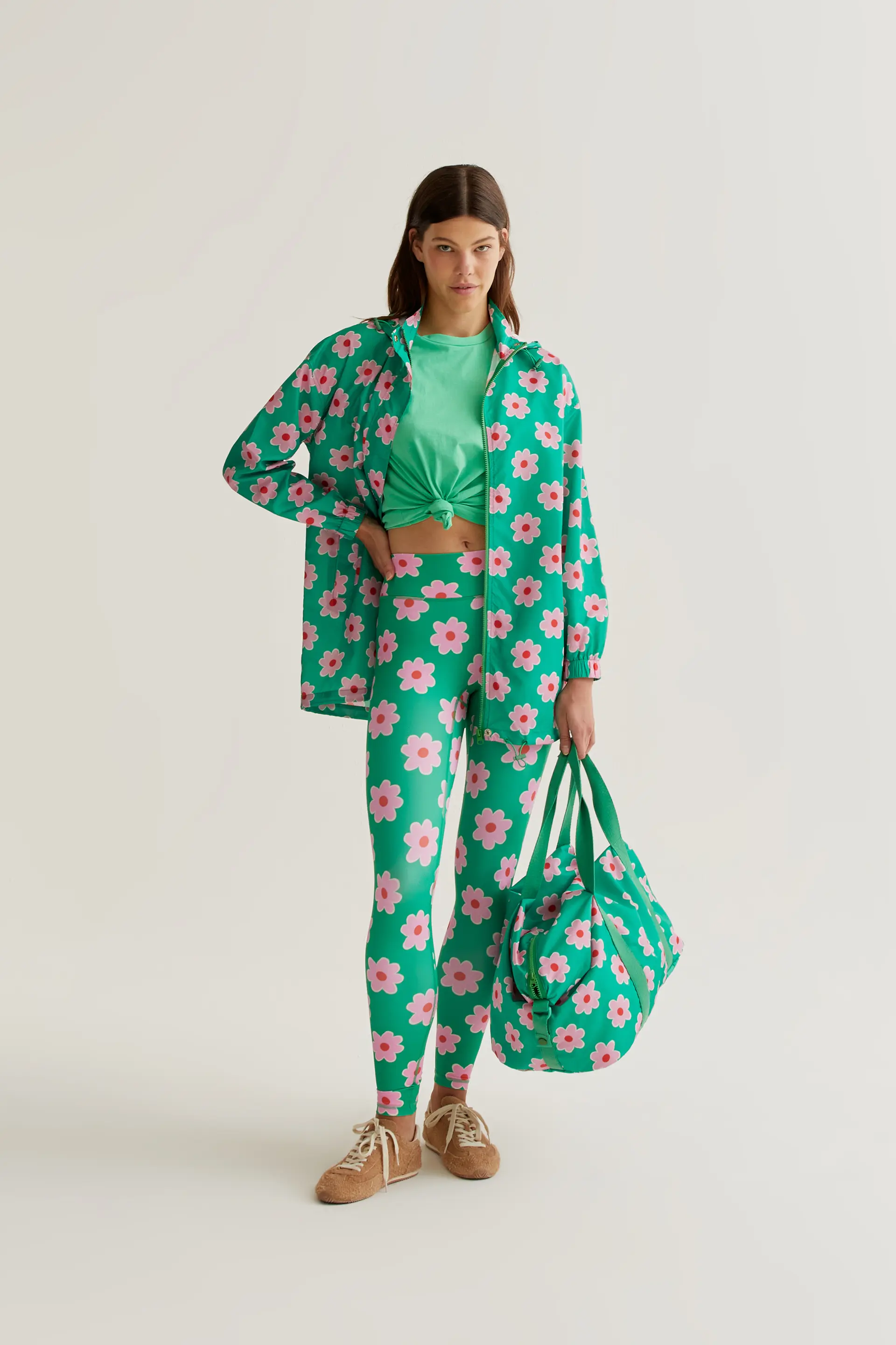 Chaqueta con estampado Pink Flowers - Image 5