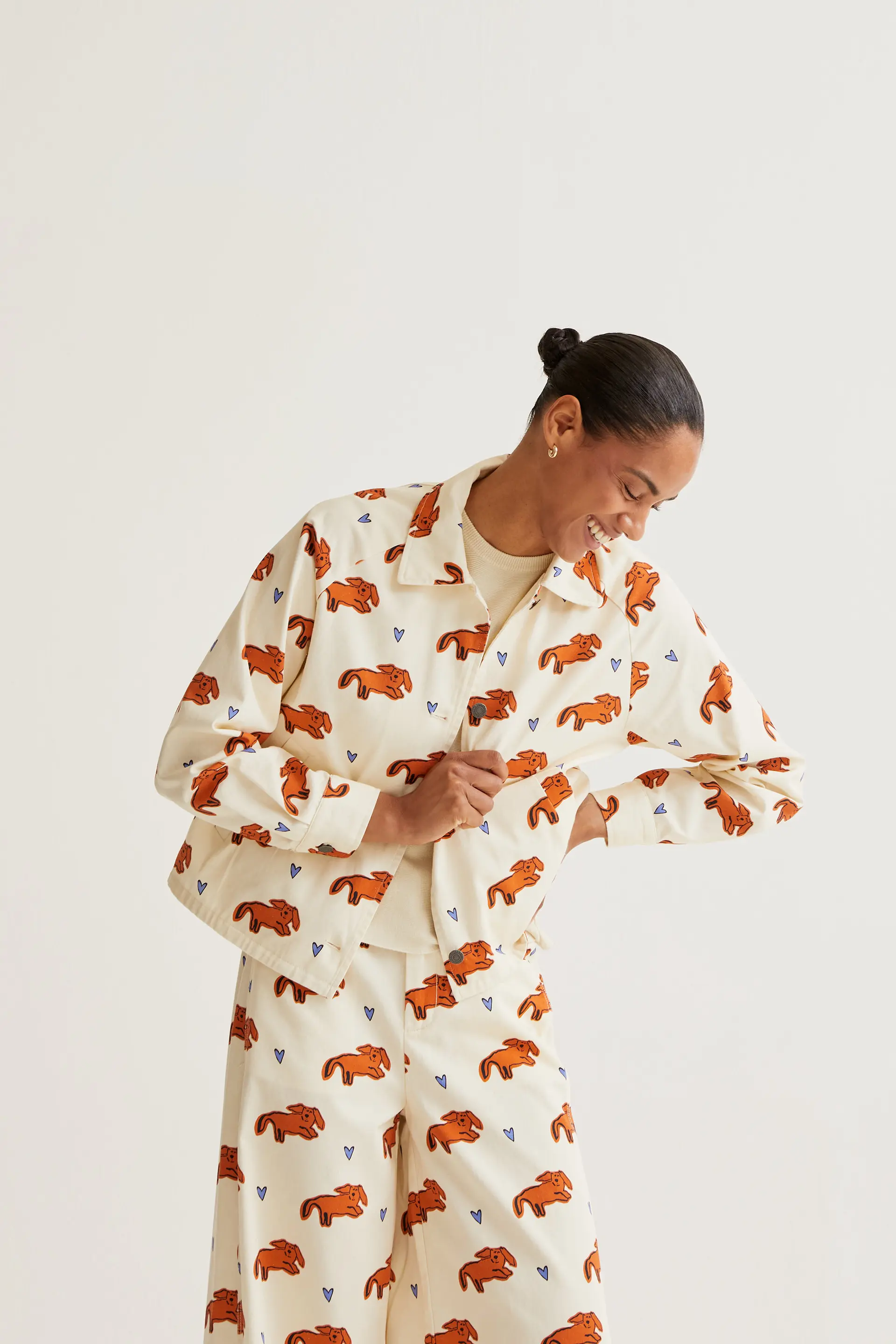 Chaqueta con estampado Tochi - Image 5