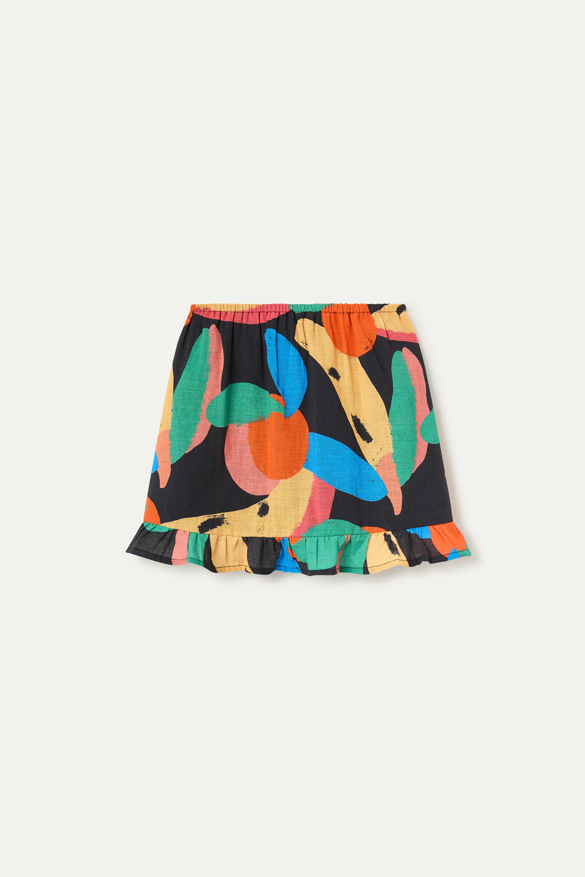 Falda corta de niña con estampado Tutti Frutti Big - Image 2