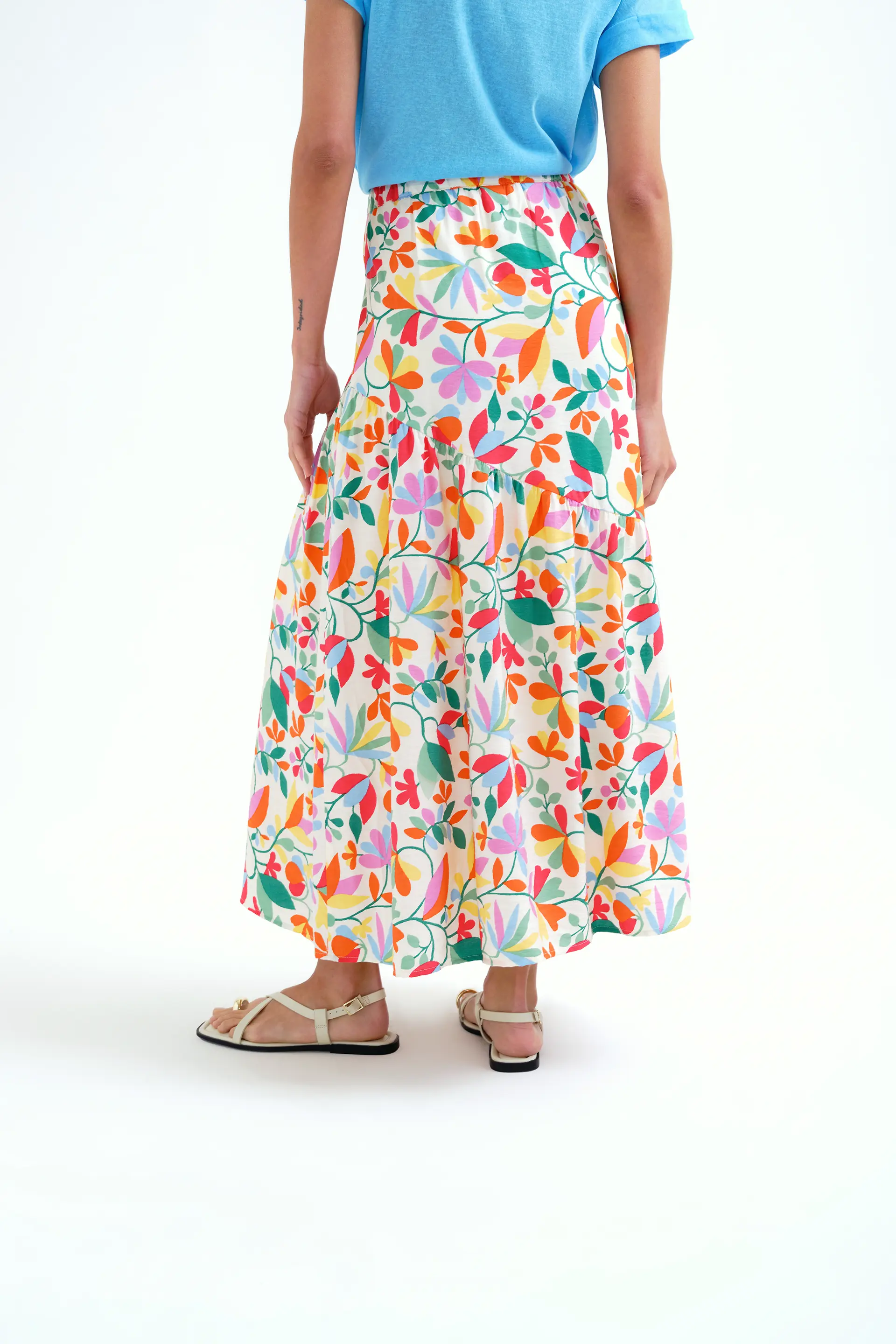 Falda larga con estampado Lotto - Image 3