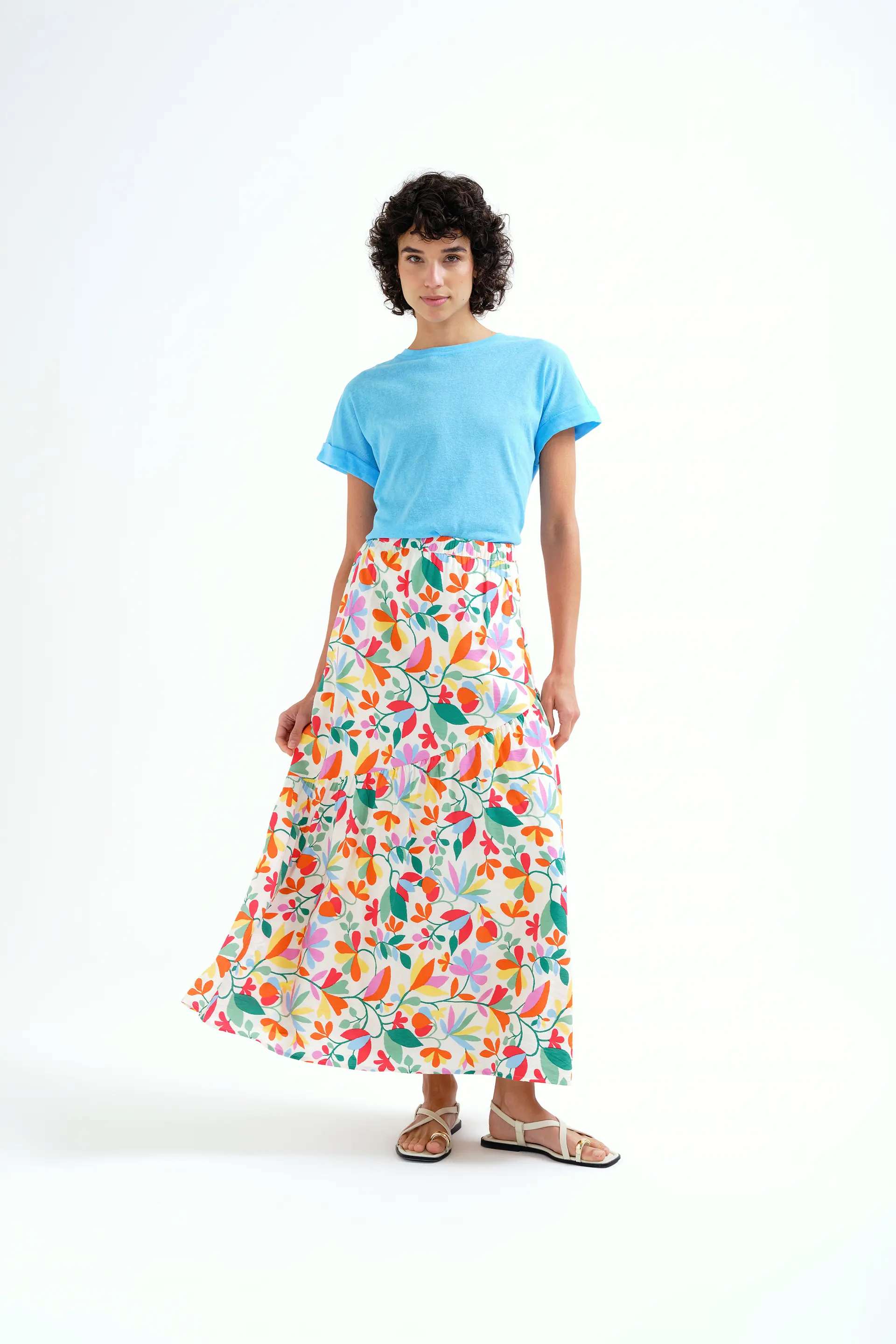 Falda larga con estampado Lotto - Image 5