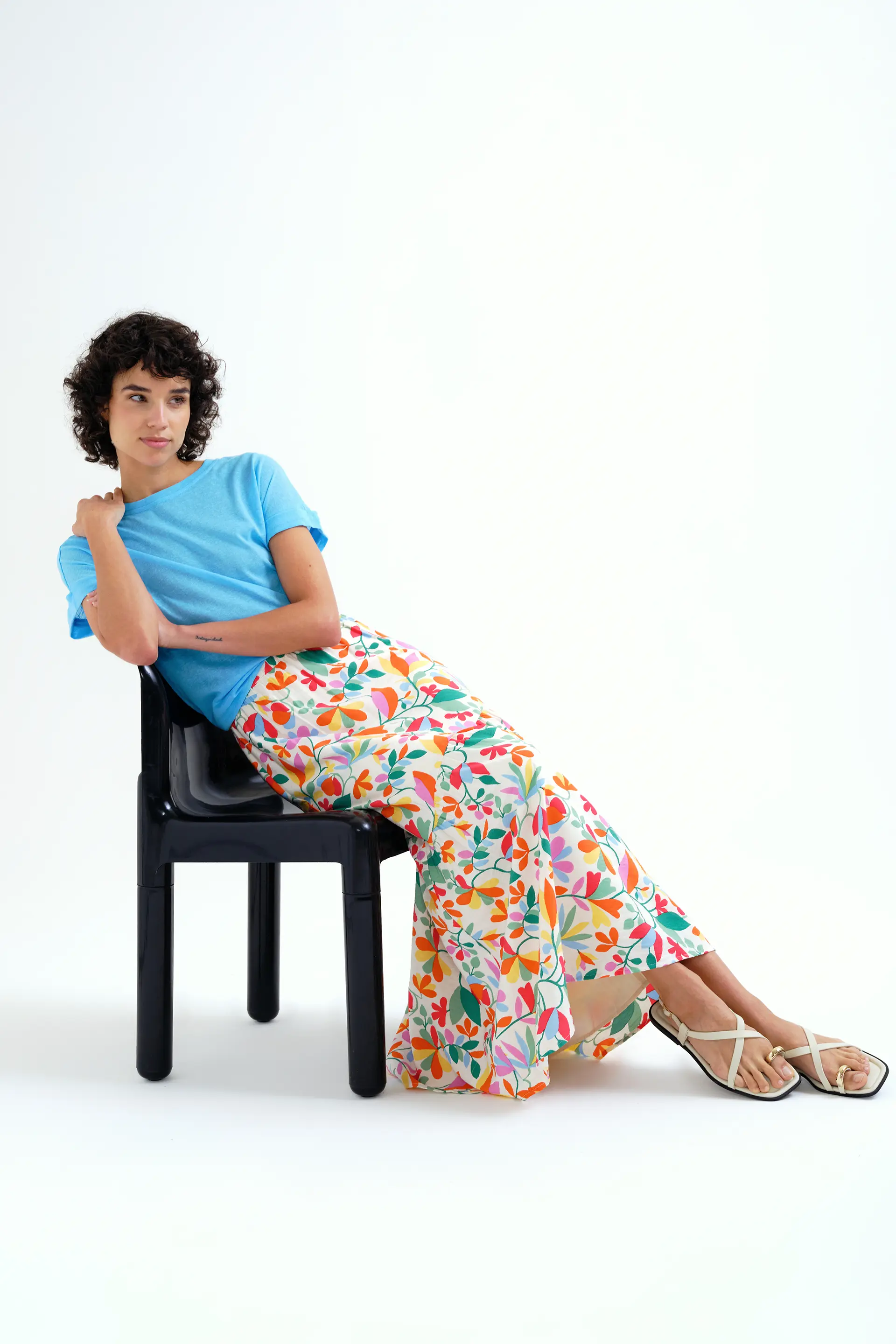 Falda larga con estampado Lotto - Image 6