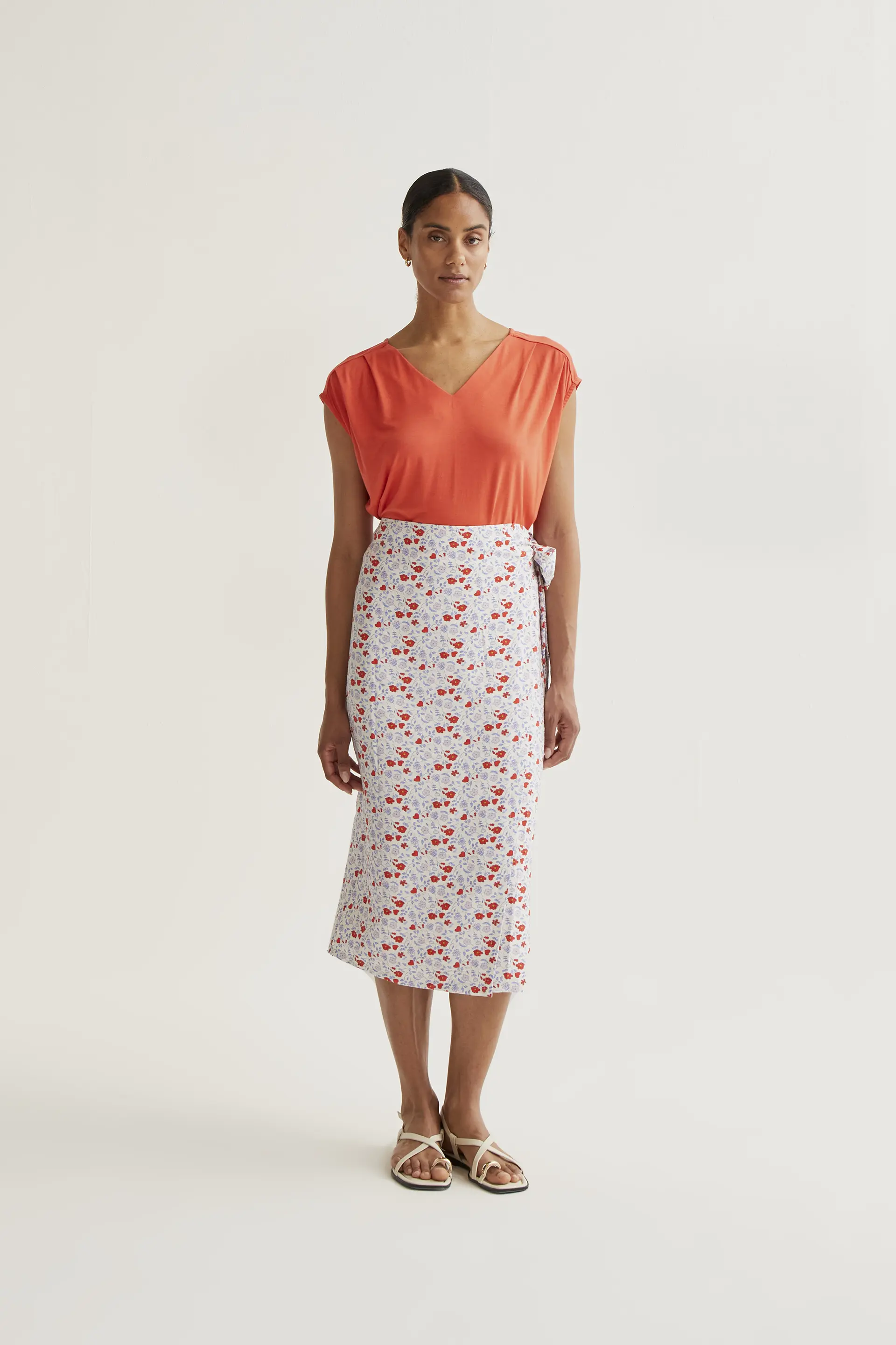 Falda midi con estampado Cute - Image 5