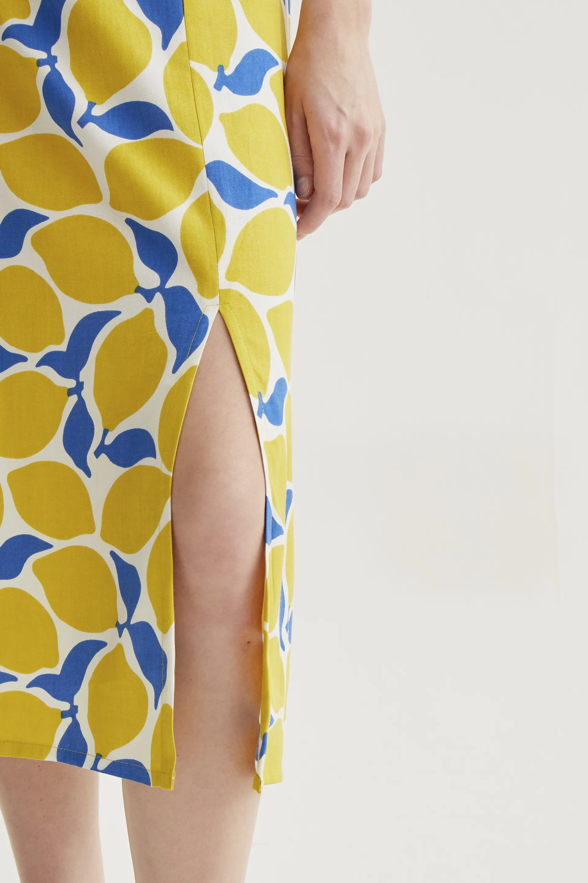 Falda midi con estampado Limoncello - Image 4